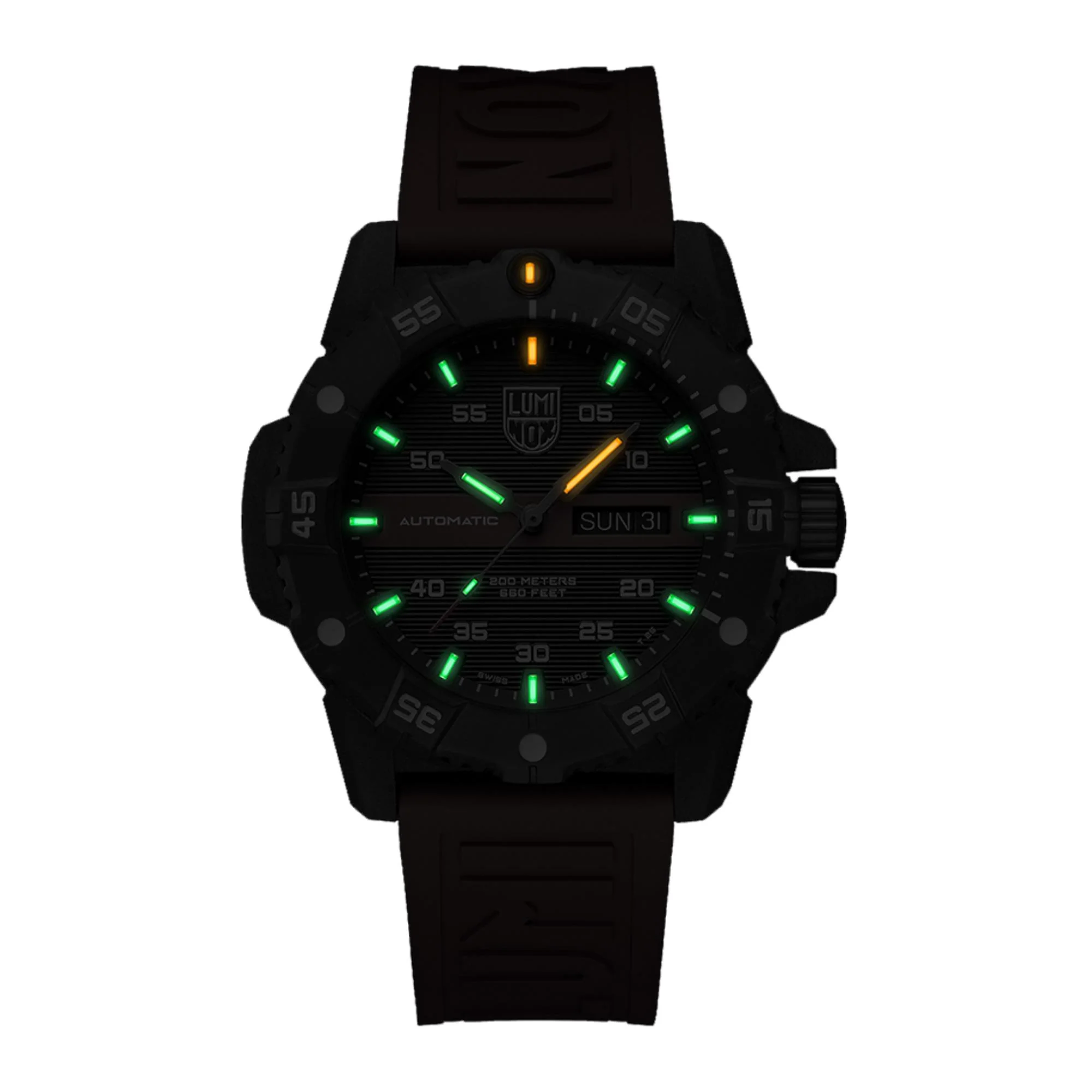 LUMINOX MASTER CARBON SEAL Black Dial AUTOMATIC 3860 SERIES XS.3876.RB - Image 12