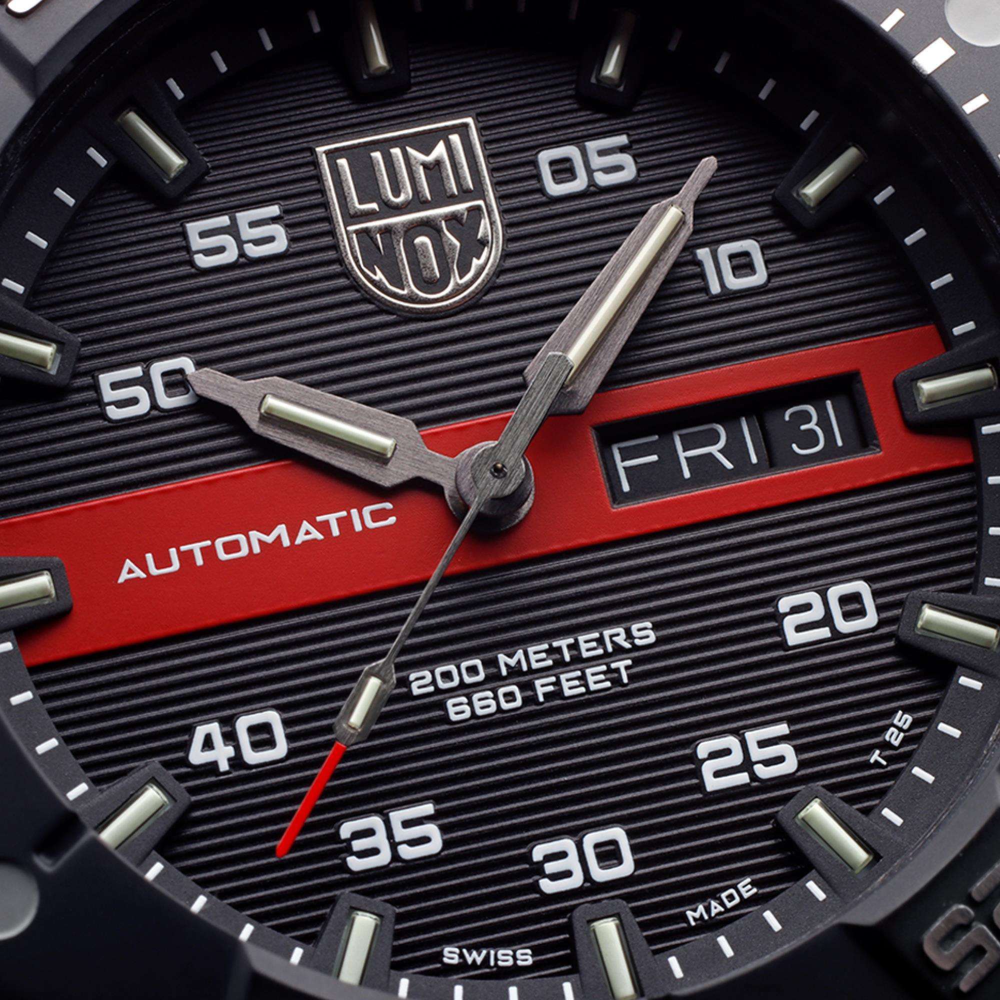 LUMINOX MASTER CARBON SEAL Black Dial AUTOMATIC 3860 SERIES XS.3876.RB - Image 8