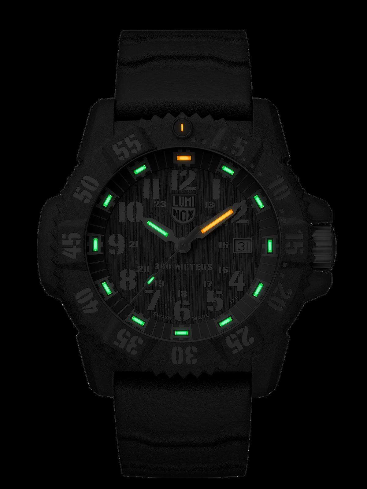 Luminox Master Carbon Seal Set 3800 Series Black Dial Watch XS.3801.C.SET - Image 6
