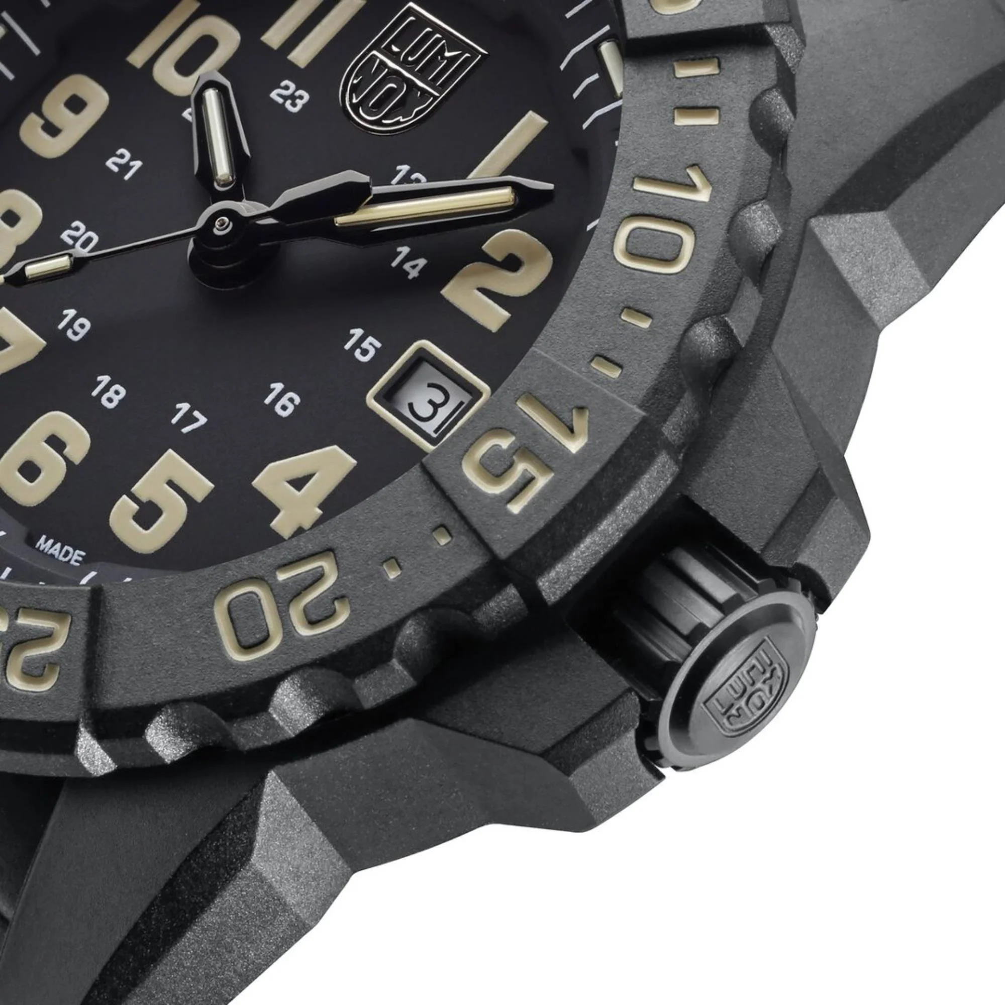 Luminox Navy Seal 3500 Black Dial Carbonox Strap Men's Watch XS.3510 - Image 13