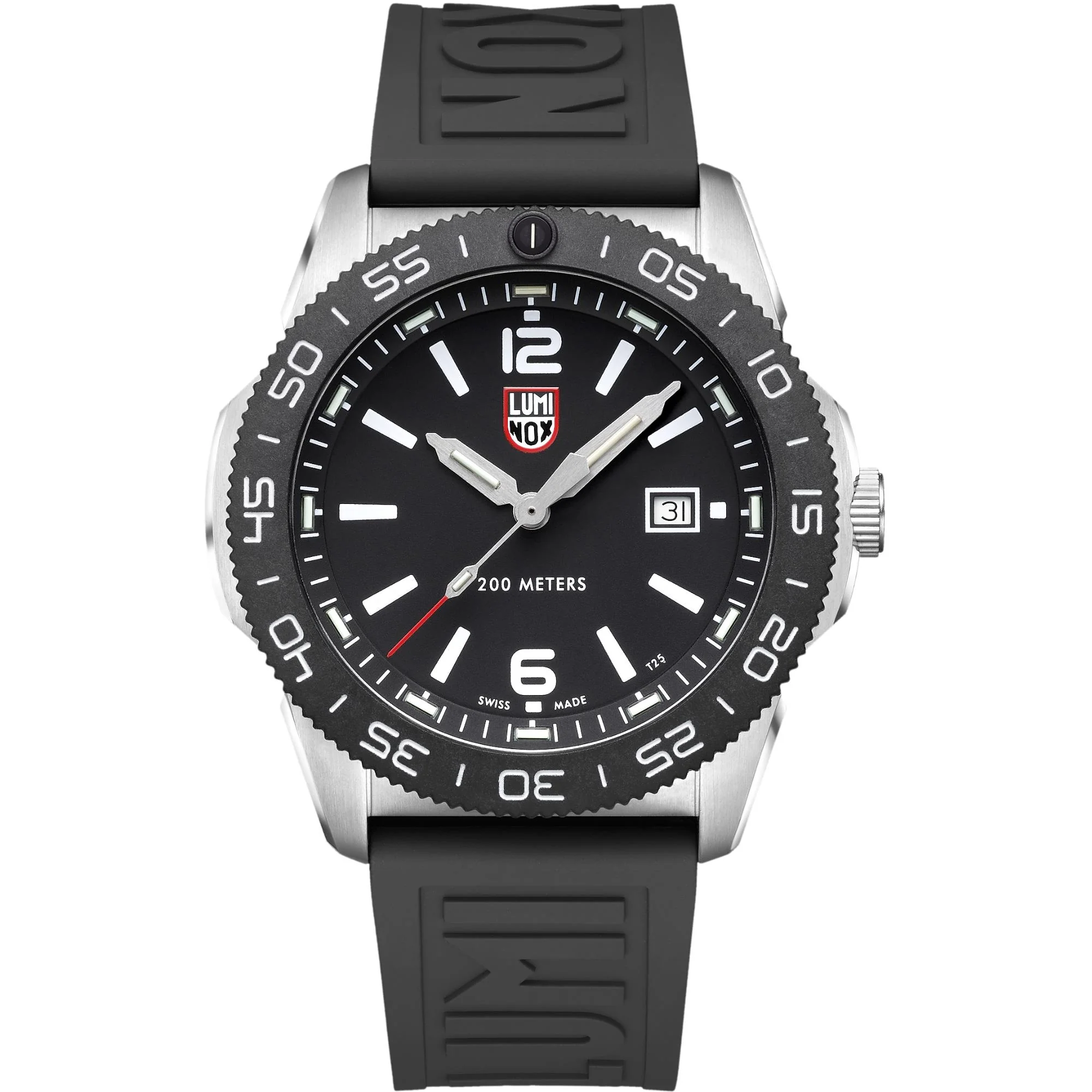 Luminox Pacific Diver 3120 Black Dial Rubber Strap Men's Watch XS.3121.1 - Image 11