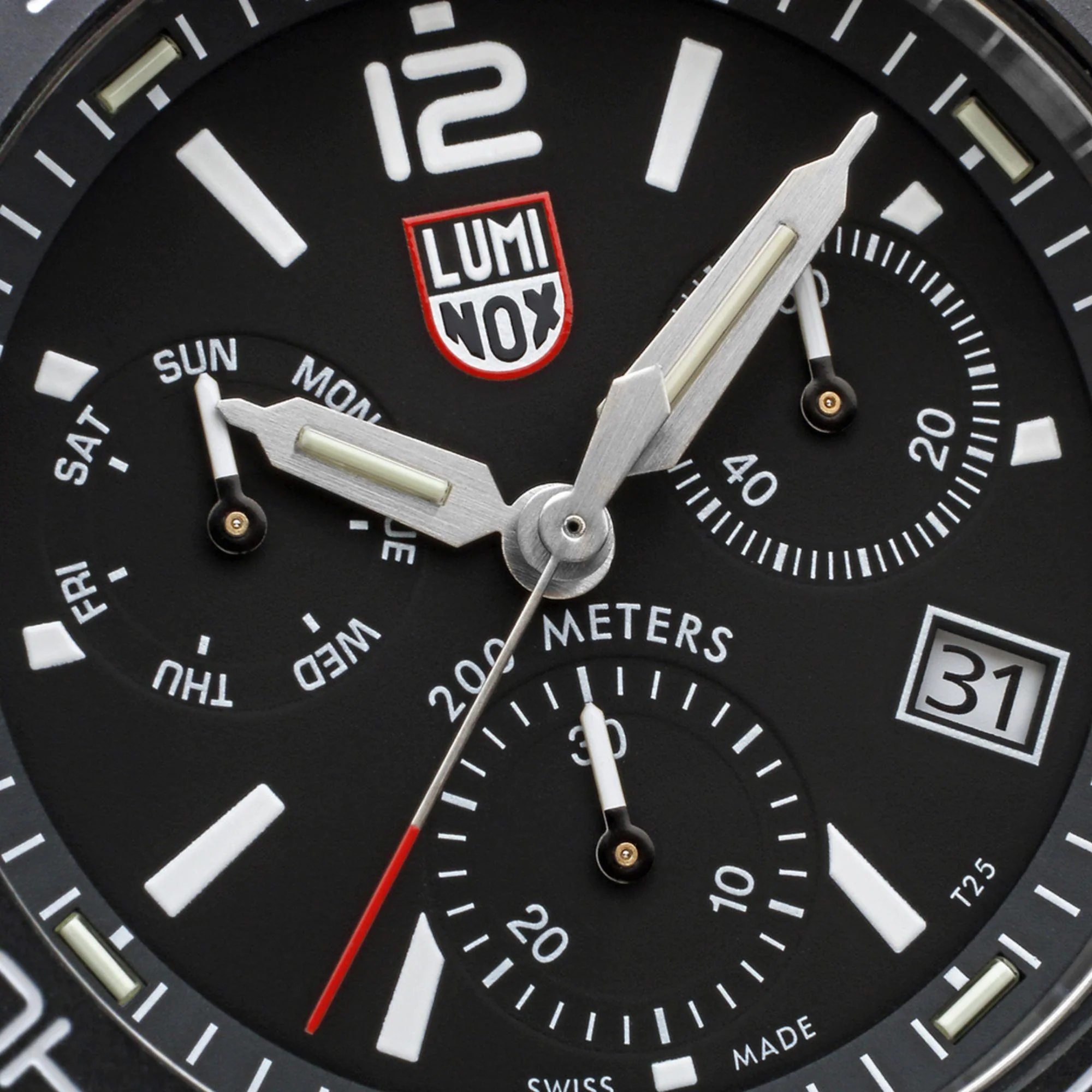 Luminox Pacific Diver Chronograph Stainless Steel Bracelet Mens Watch XS.3142 - Image 18