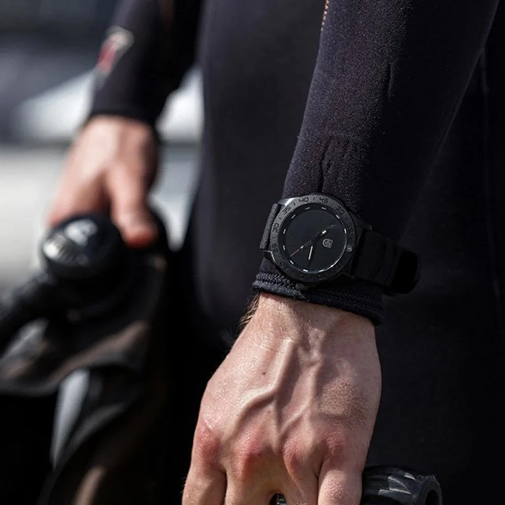 Luminox Pacific Diver Quartz Movement Black Dial Rubber Bracelet Men's Watch XS.3121.BO - Image 11