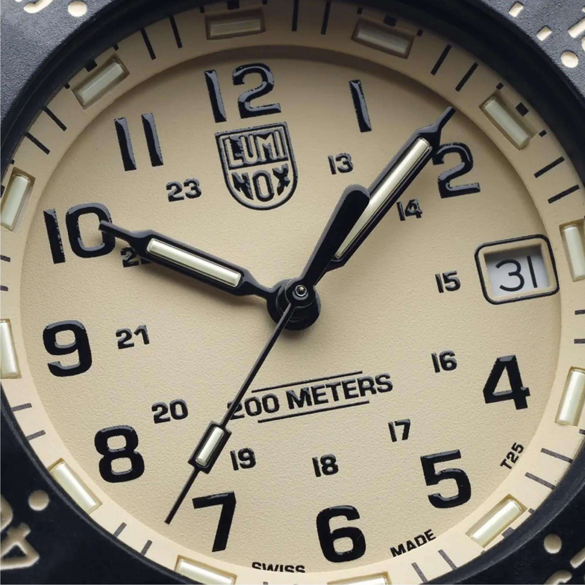Luminox Sea Original Navy Seal 3000 Evo Series Mens Watch Beige Dial XS.3010.EVO.S - Image 4