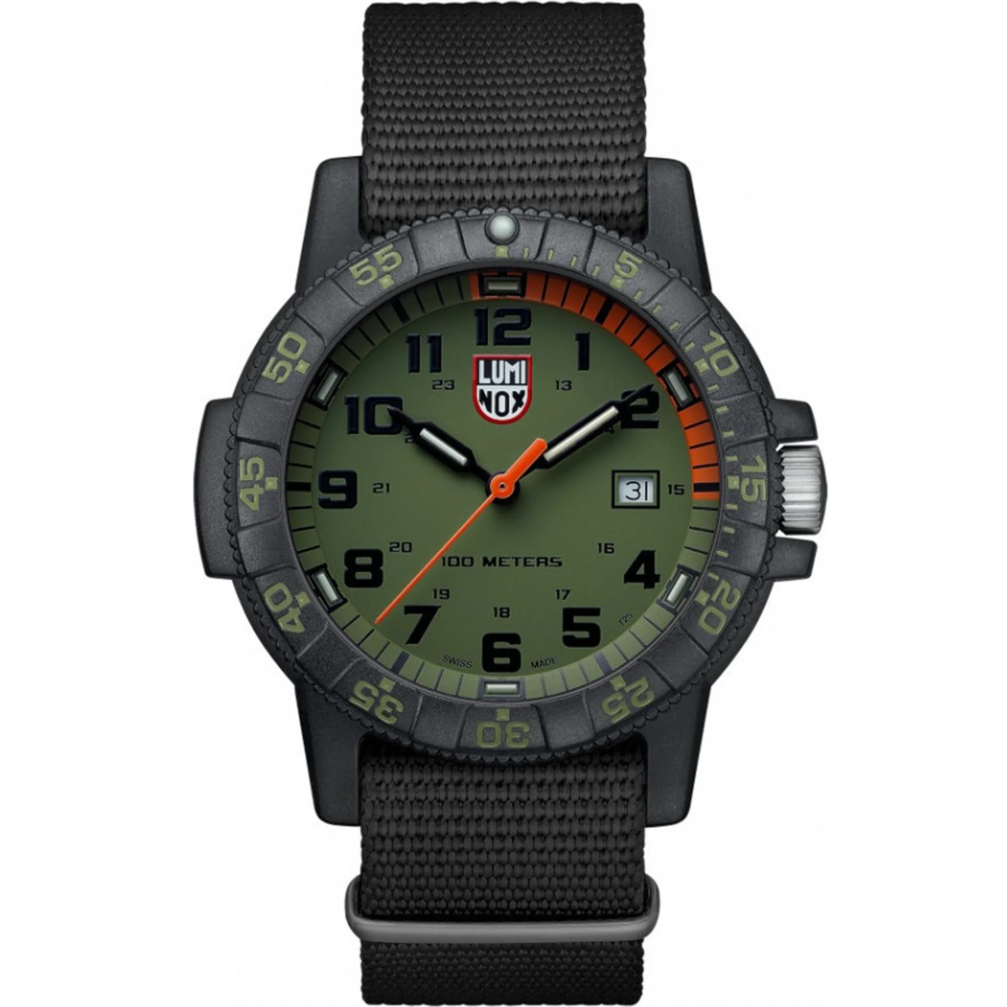 Luminox Sea Turtle Giant 0320 Series Green Dial Men's Watch XS.0337