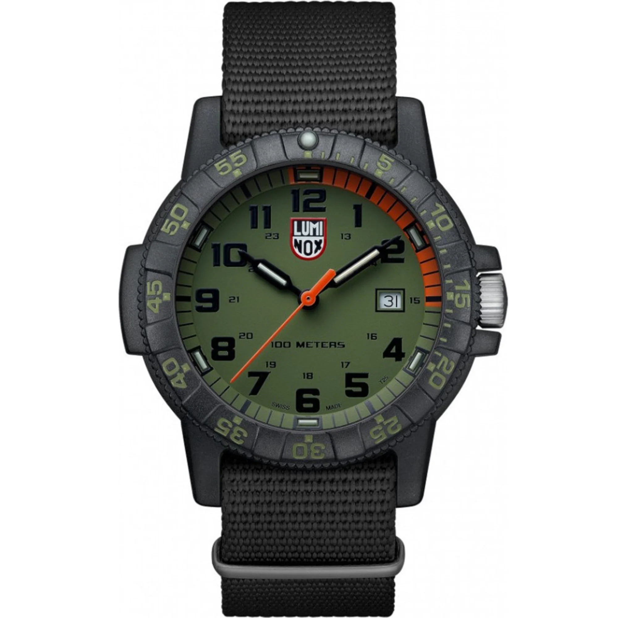 Luminox Sea Turtle Giant 0320 Series Green Dial Men's Watch XS.0337 - Image 5