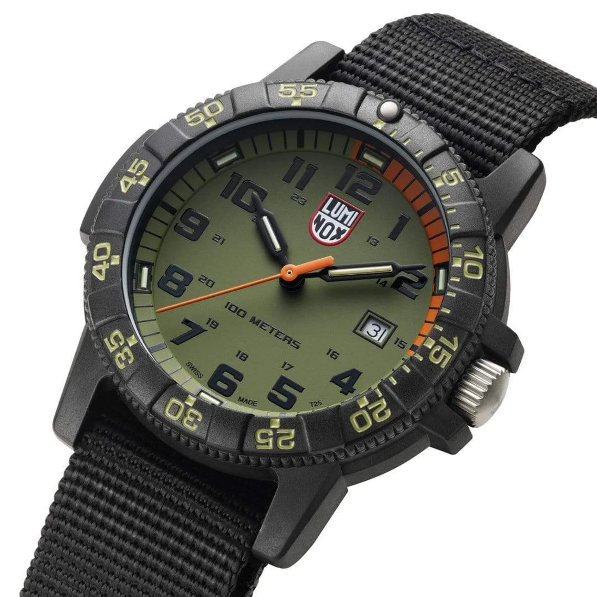 Luminox Sea Turtle Giant 0320 Series Green Dial Men's Watch XS.0337 - Image 6