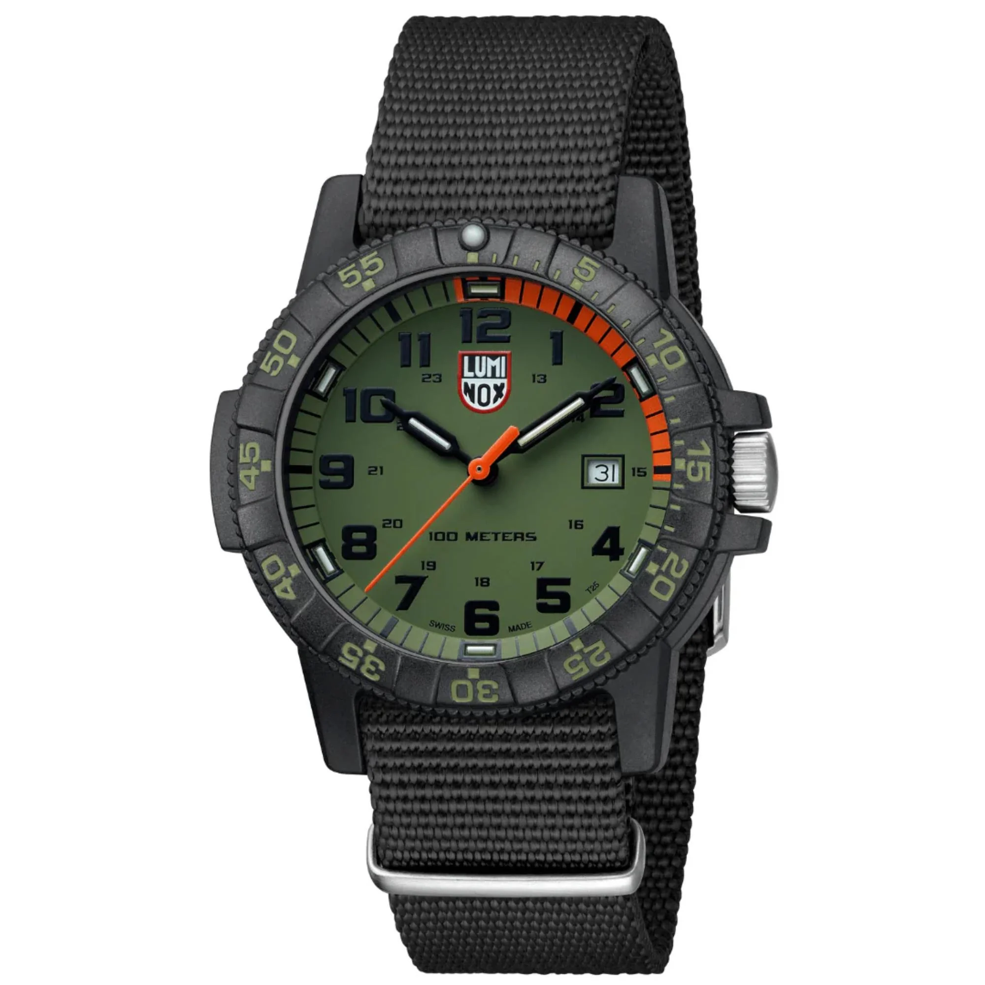 Luminox Sea Turtle Giant 0320 Series Green Dial Men's Watch XS.0337 - Image 7