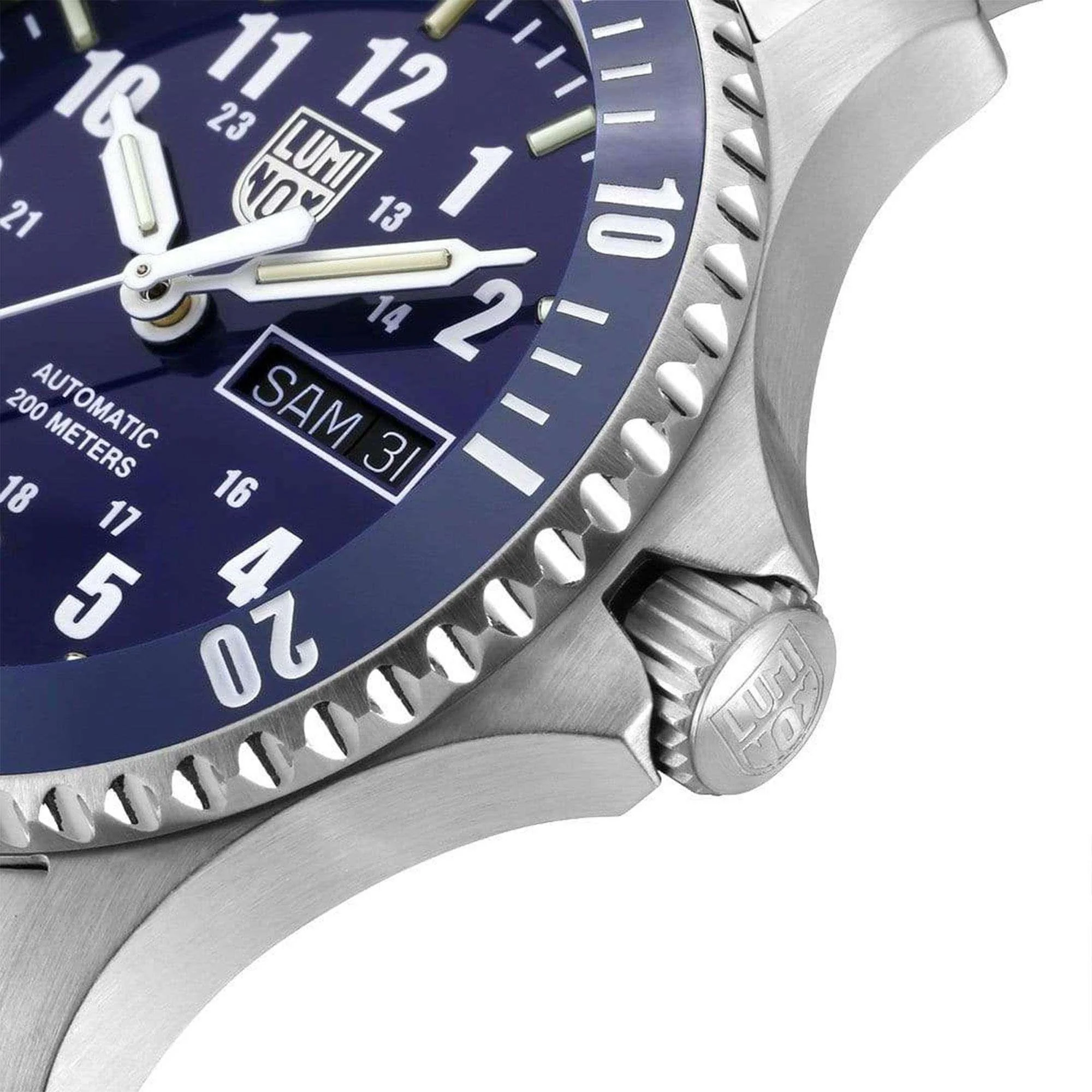 Luminox Sport Timer 0920 Series Automatic Blue Dial Silver Stainless Steel Bracelet Men's Watch XS.0924 - Image 11