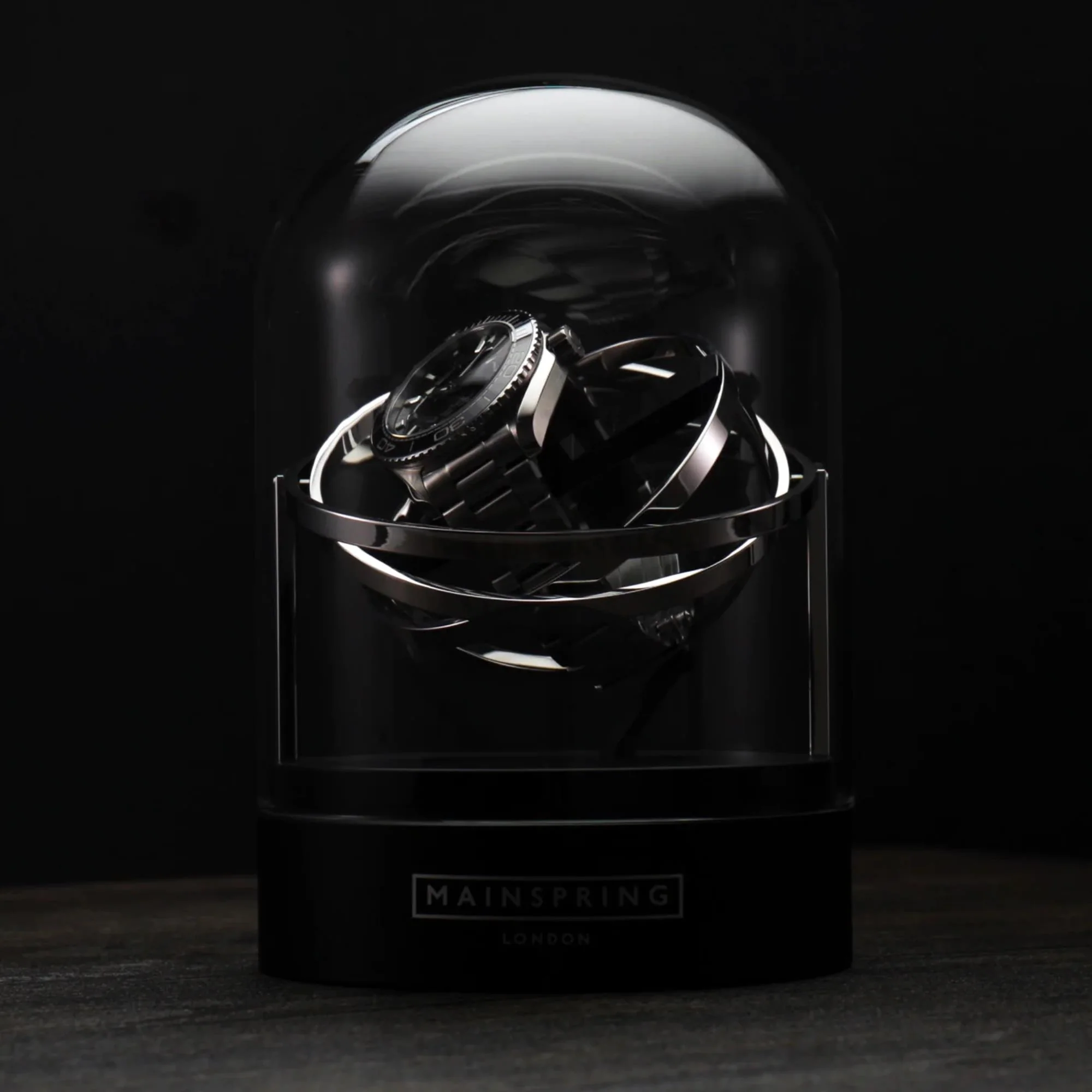Mainspring Gyroscope Single Slot Watch Winder MS-GYRWINDER-01 - Image 8