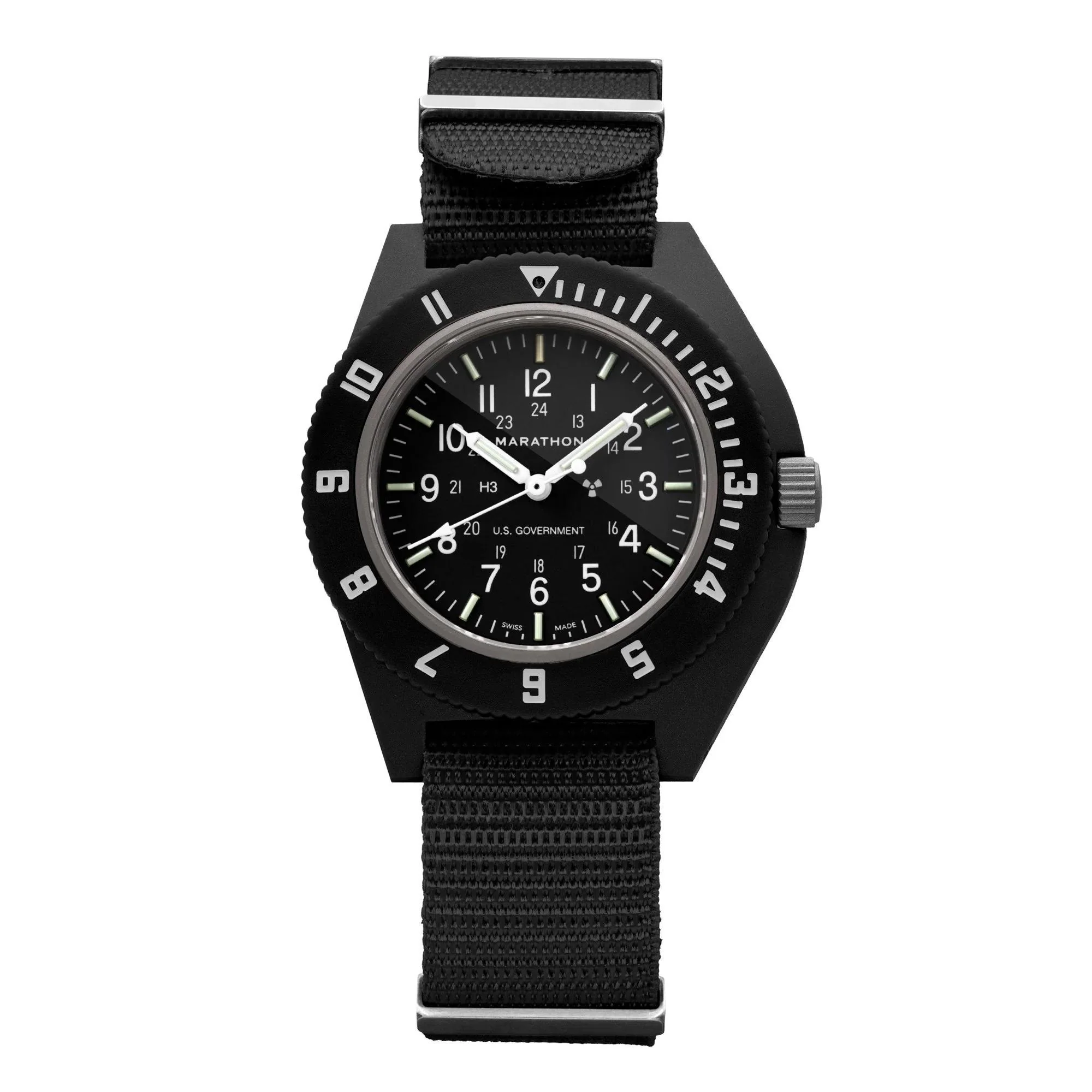 Marathon Pilot's Navigator Quartz Black Dial Men's Watch WW194001BK-0004 - Image 8