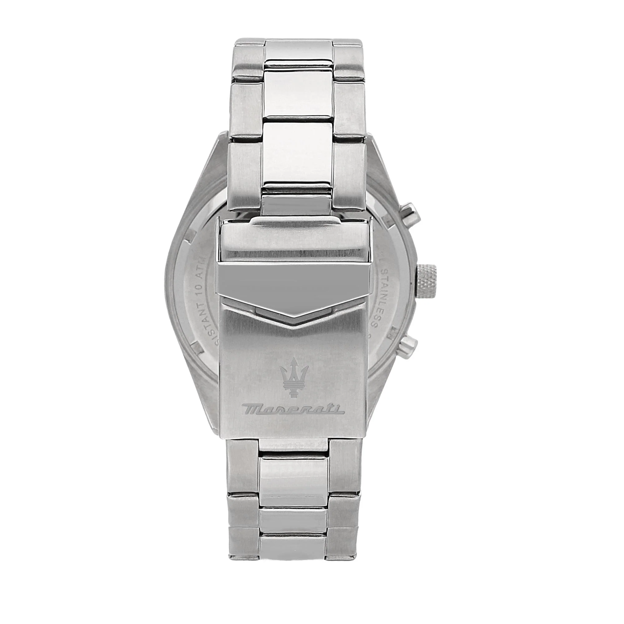 Maserati Competizione Quartz Blue Chronograph Dial Steel Bracelet Men's Watch R8853100022 - Image 3