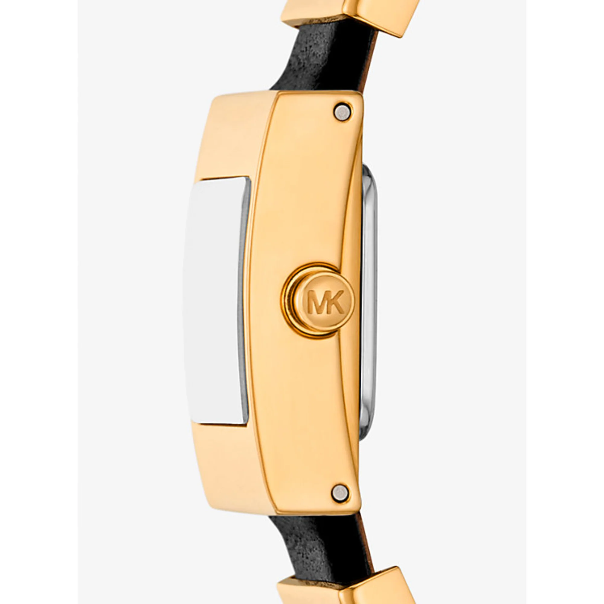 Michael Kors Darrington Black Dial Black Leather Strap Ladies Watch MK4887 - Image 4