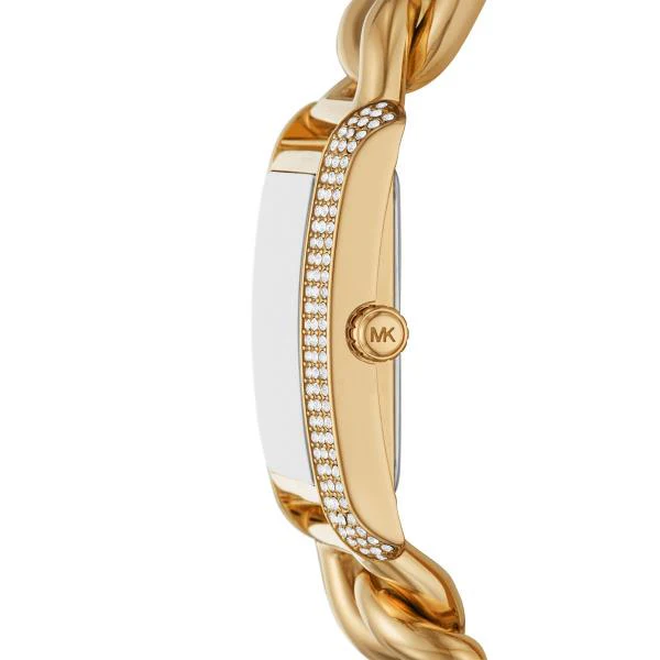 Michael Kors Emery Gold-Tone Stainless Steel Silver Dial Women's Watch MK7300 - Image 7