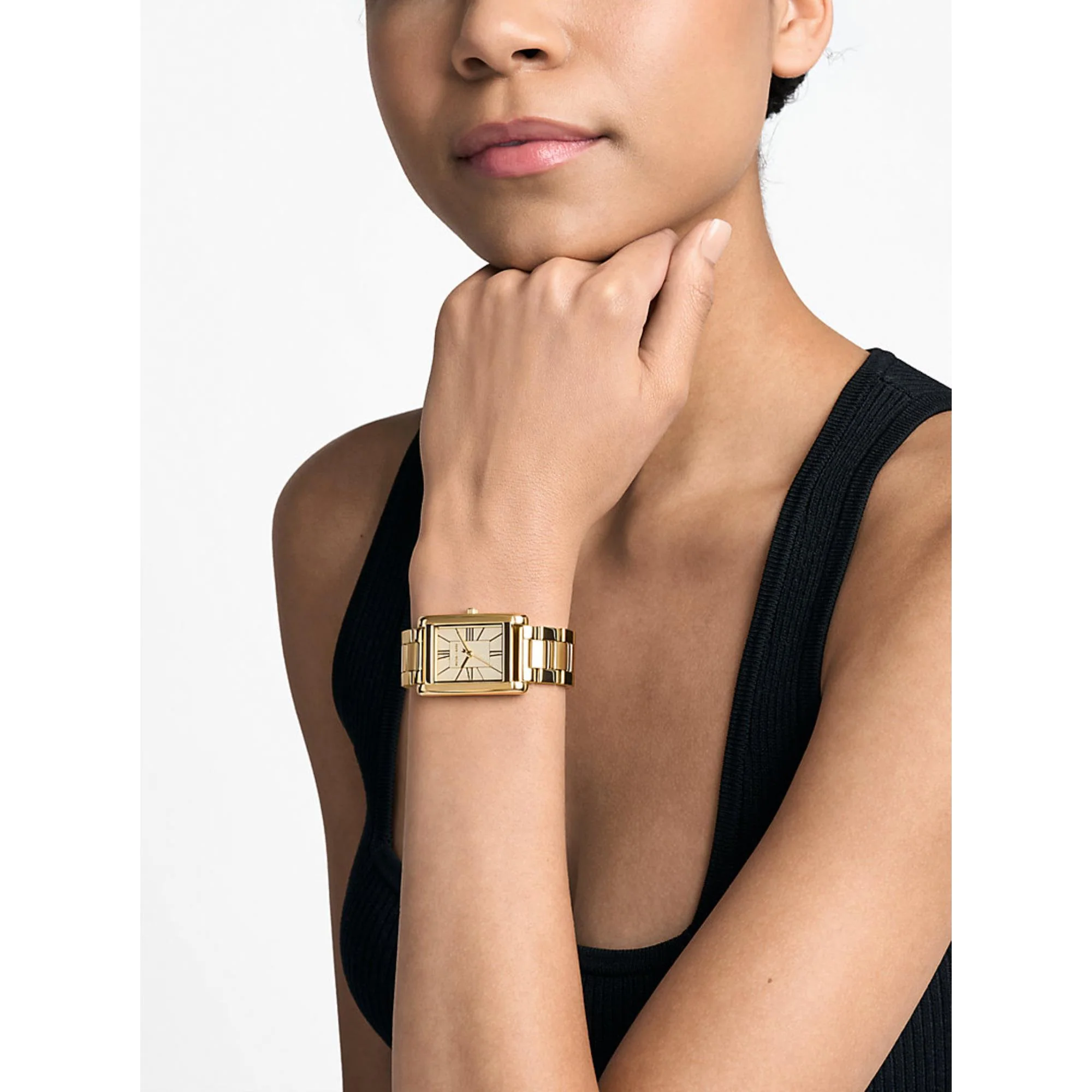 Michael Kors Essex Quartz Gold Dial Steel Strap Women's Watch MK4904 - Image 2