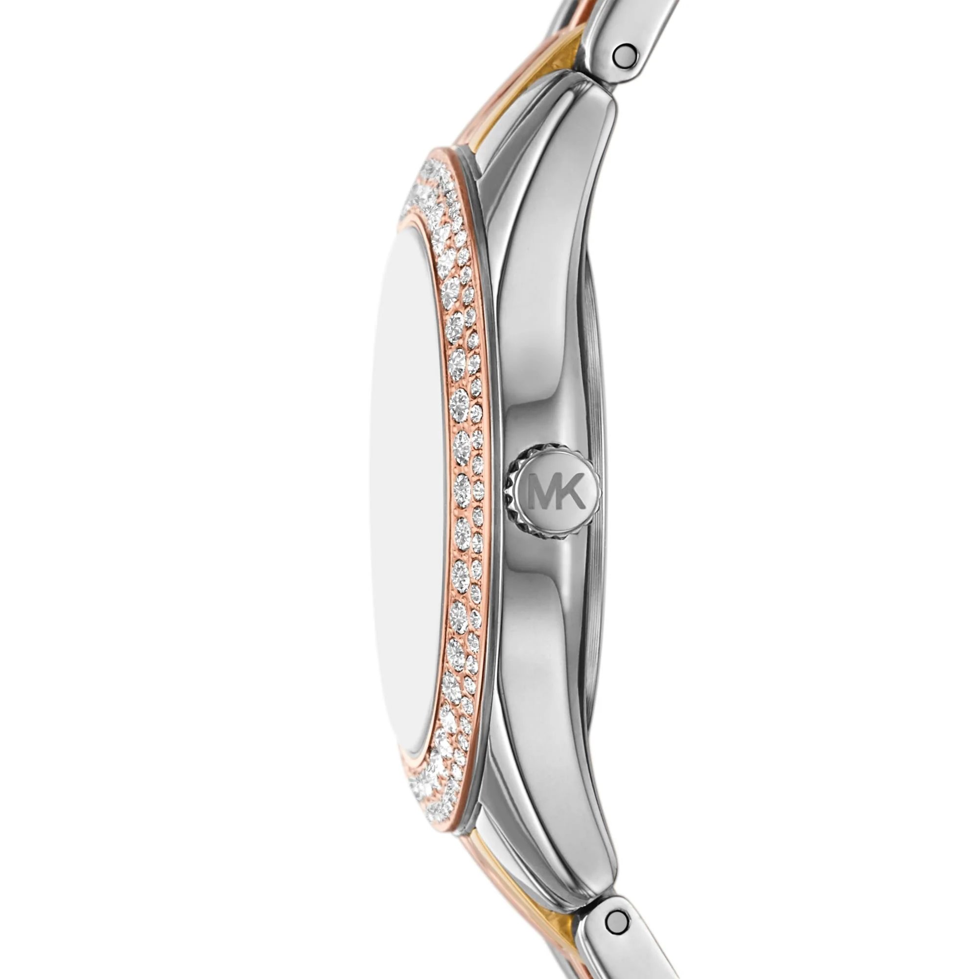Michael Kors Harlowe Quartz Silver Dial Steel Strap Women’s Watch MK4846 - Image 4