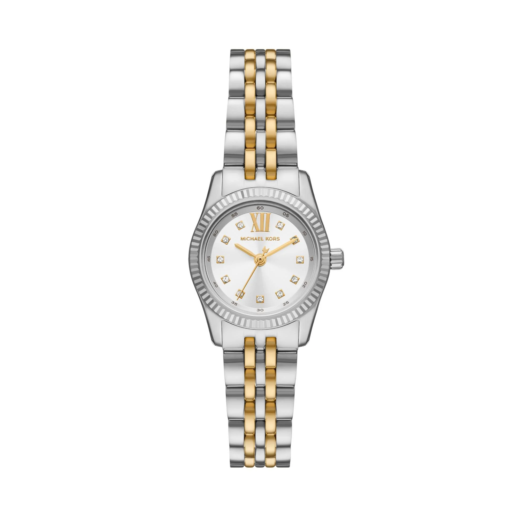 Michael Kors Lexington Two-Tone Stainless Steel White Dial Women's Watch MK4740 - Image 6
