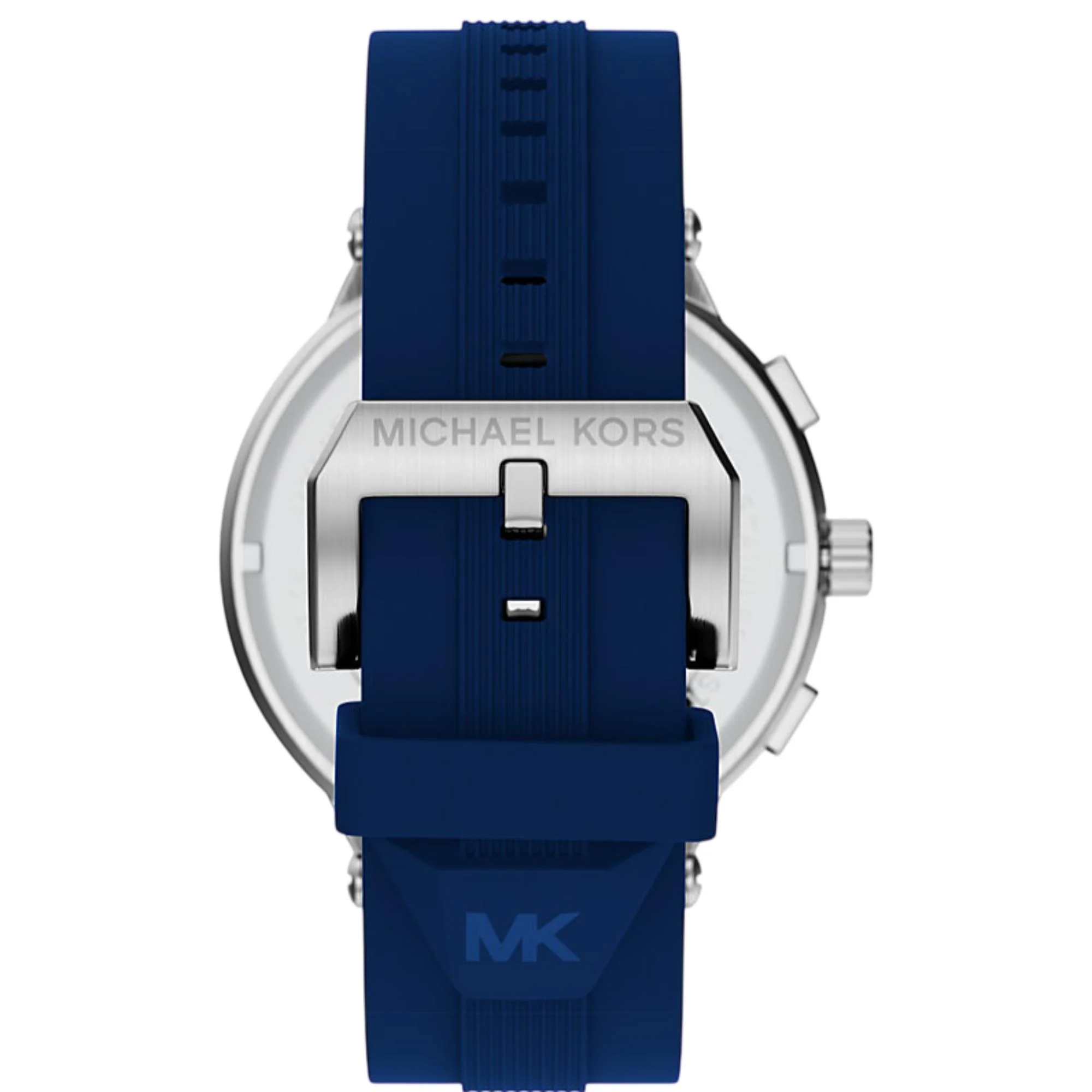 Michael Kors Oversized Billie Chronograph Blue Dial Silicone Strap Men's Watch MK9254 - Image 4