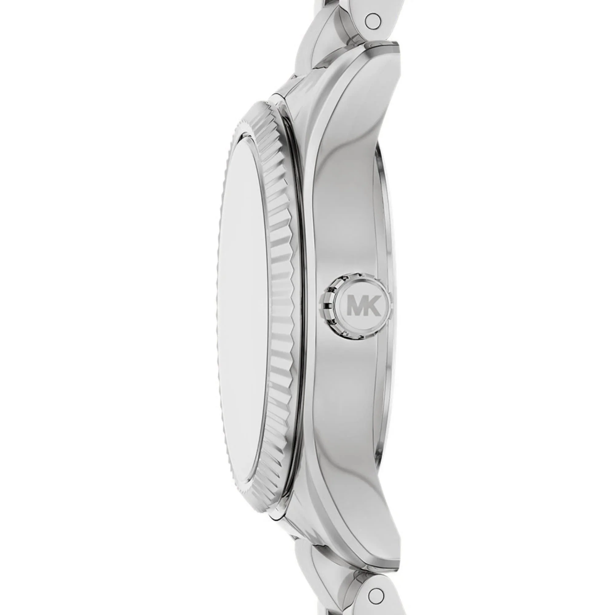 Michael Kors Petite Lexington Pavé Pink Dial Steel Strap Women's Watch MK4996 - Image 5