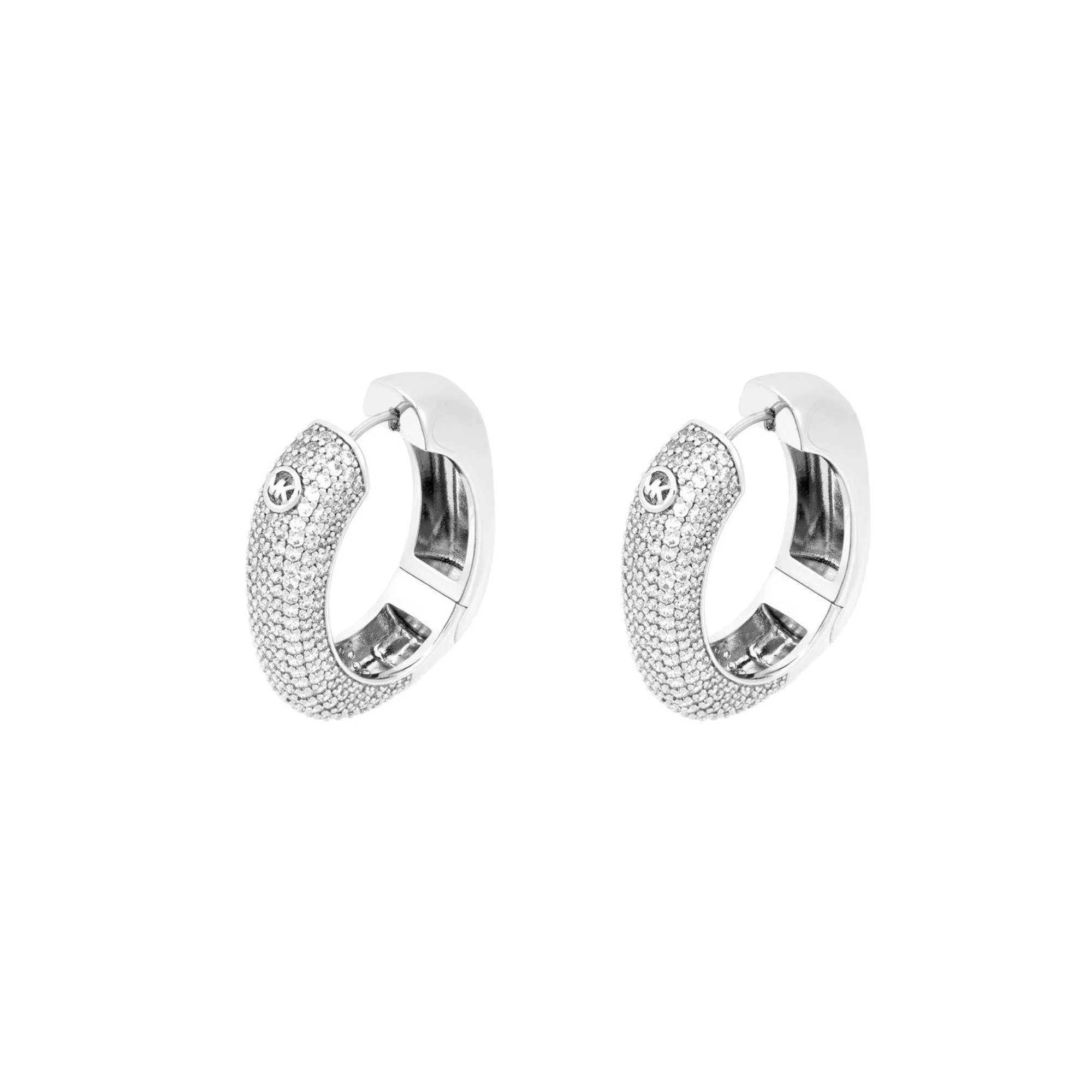 Michael Kors Premium Silver Tone Women's Earrings MKJ8604040 - Image 3