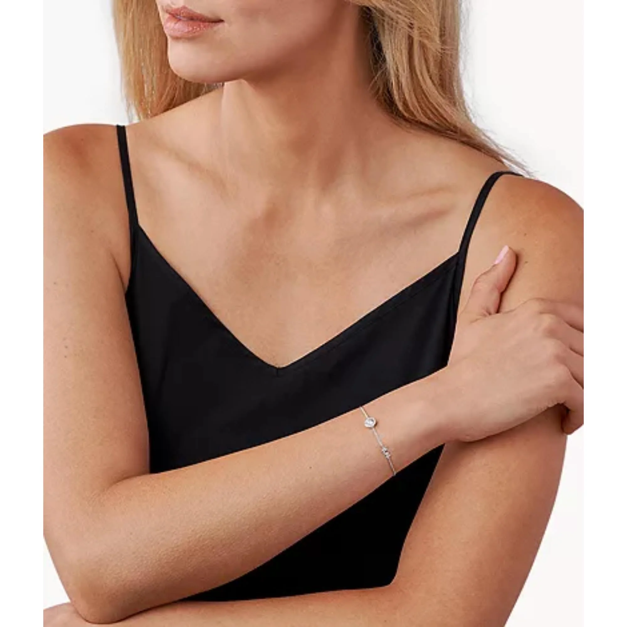 Michael Kors Sterling Silver Halo Slider Women's Bracelet MKC1206AN040 - Image 2