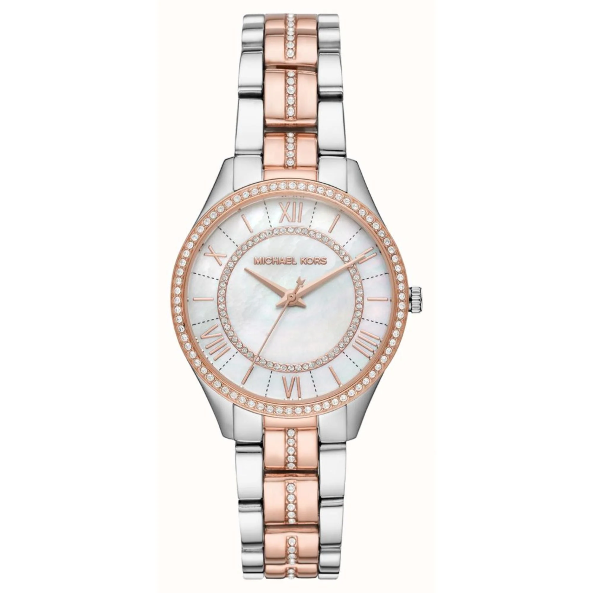Michael Kors Lauryn Stainless Steel Women's White Dial Women's Watch MK3979