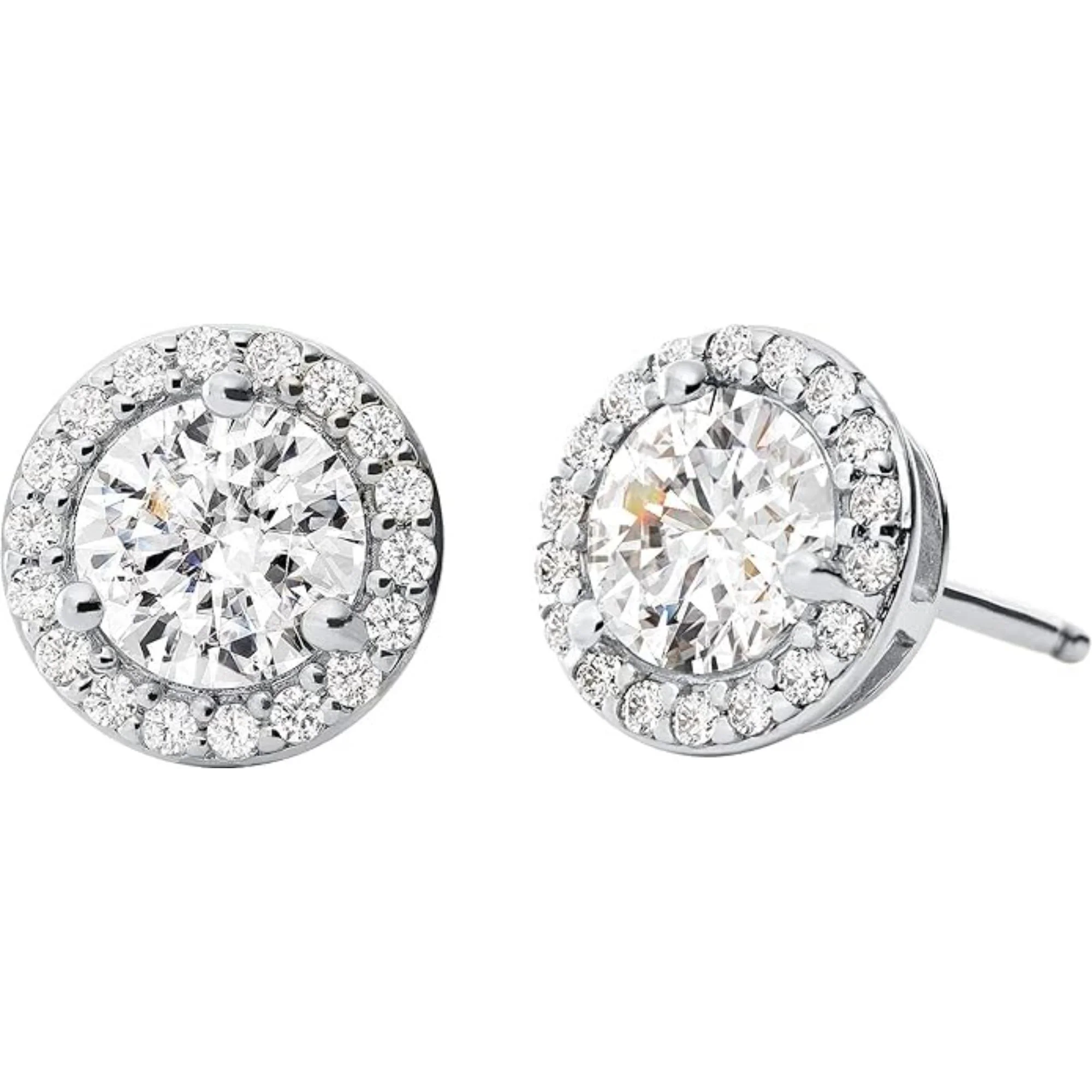 Michael Kors Women's Sterling Silver Cz Halo Studs MKC1035AN040 - Image 3