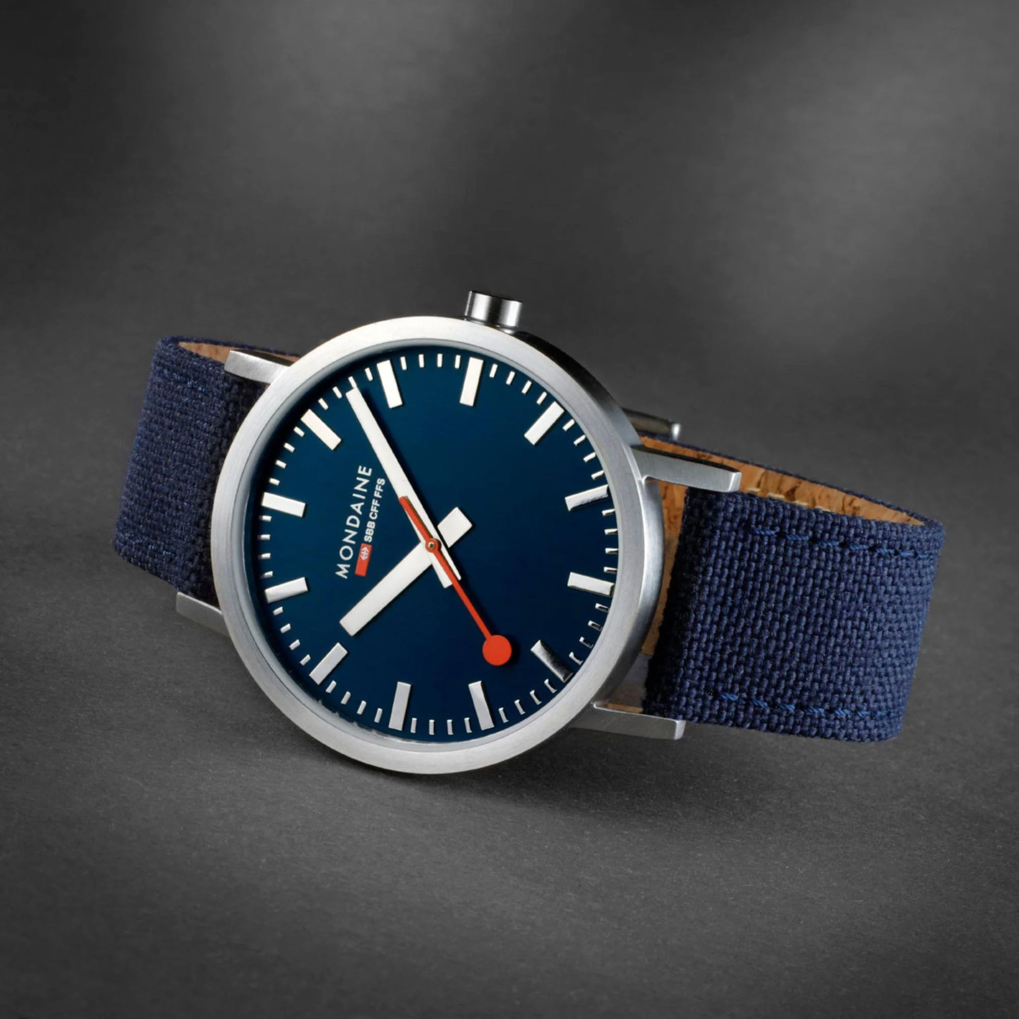 Mondaine Classic Deepest Blue Unisex Watch A660.30360.40SBD - Image 15