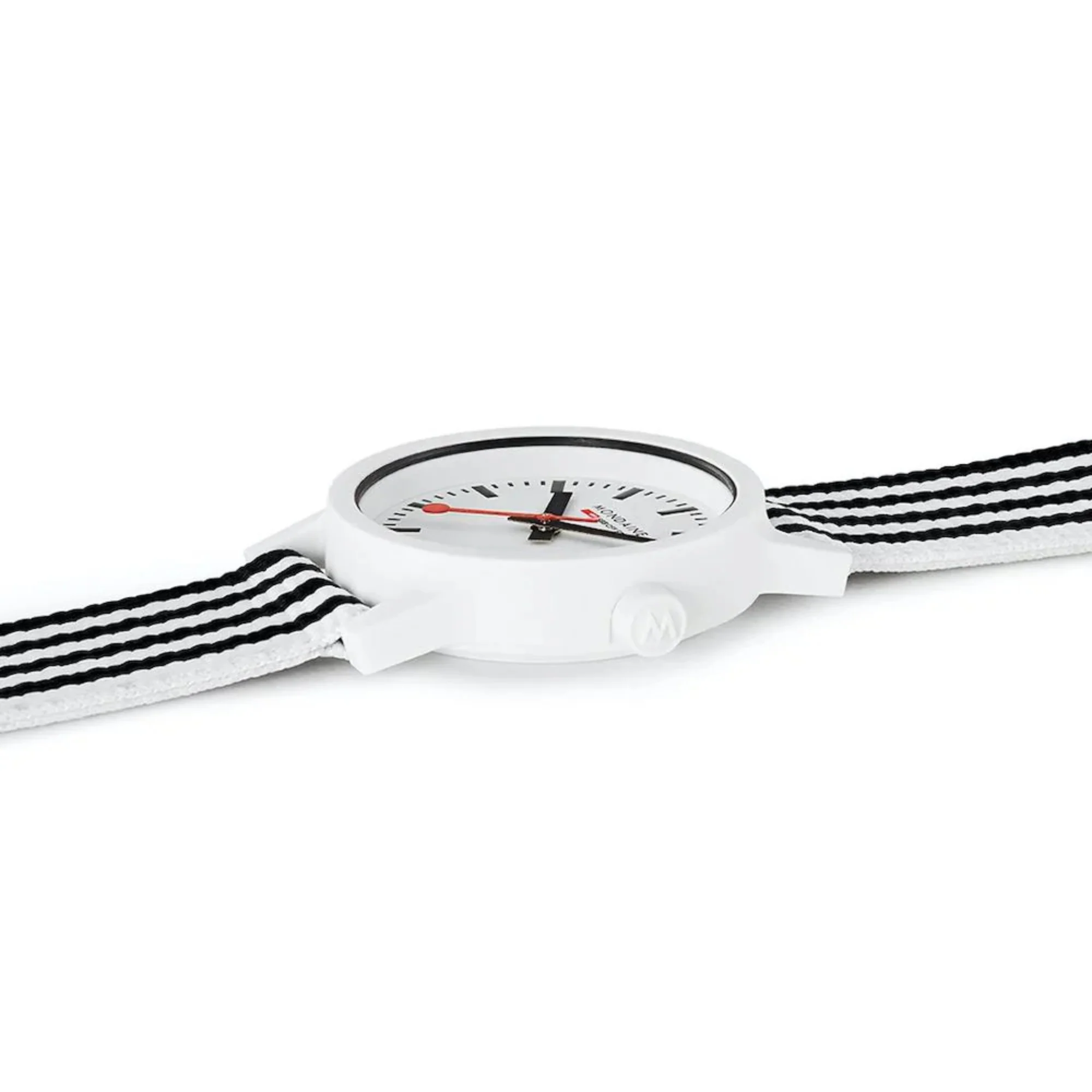 Mondaine Essence Quartz White Dial Unisex Watch MS1.32110.LA - Image 4