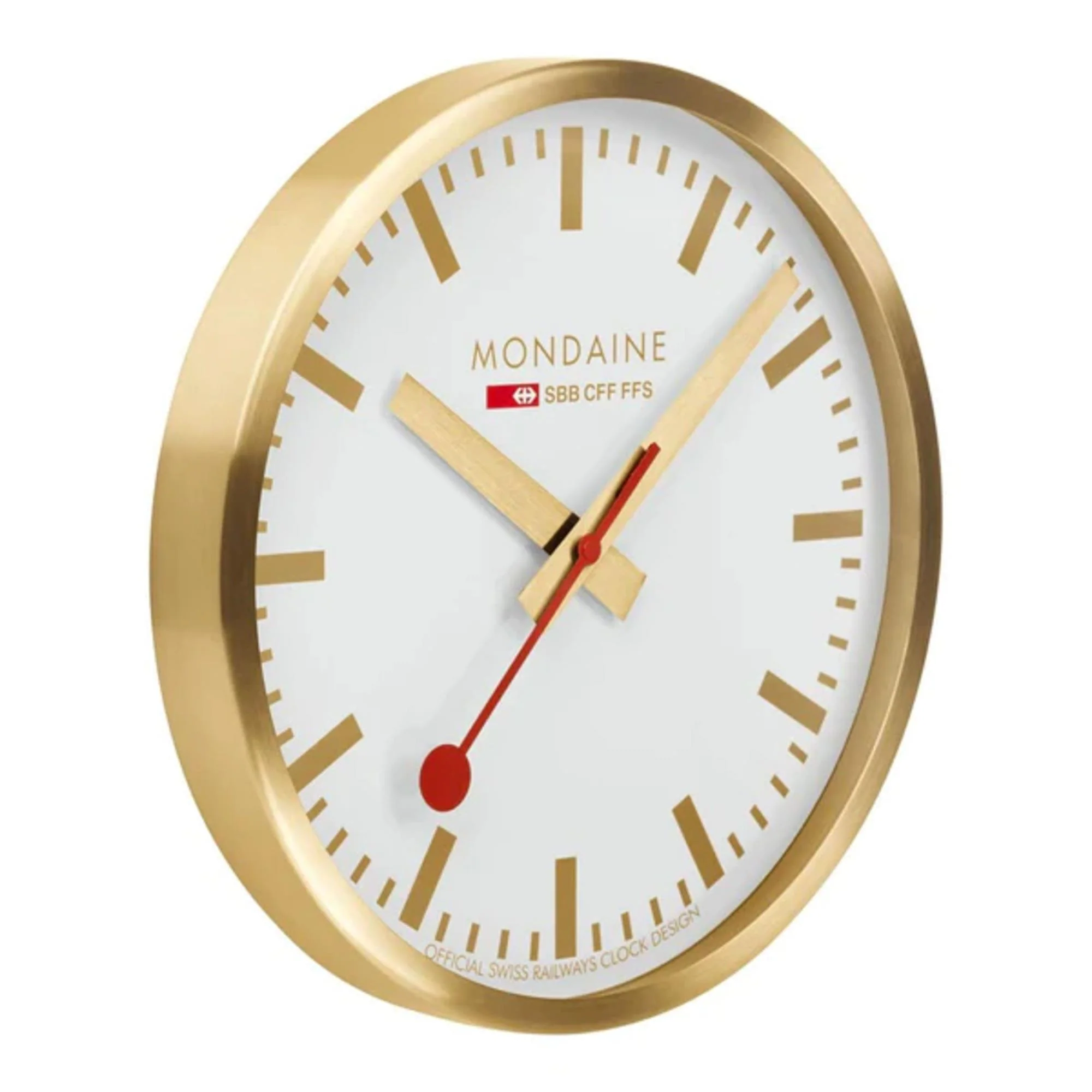 Mondaine Gold Wall Clock A990.CLOCK.17SBG - Image 7