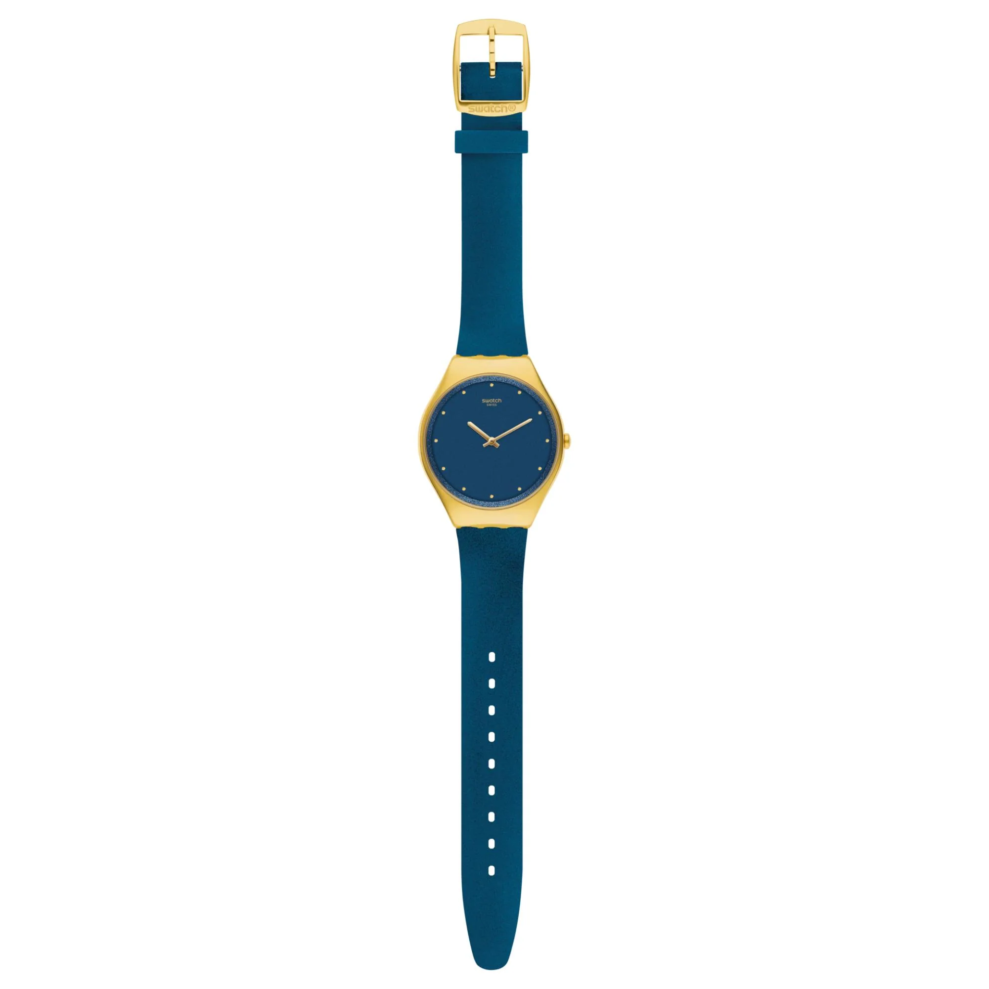 Swatch New Gent Ocean Skin Quartz Blue Dial Unisex Watch SYXG108 - Image 4