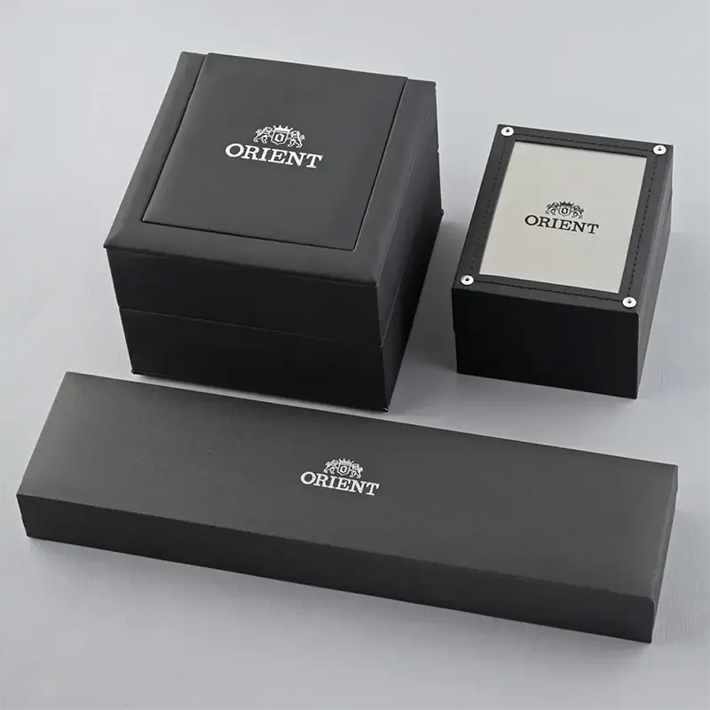 Orient Bambino Version 4 Classic Vintage Style Grey Dial Leather Strap Men’s Dress Watch TAC08003A0 - Image 7