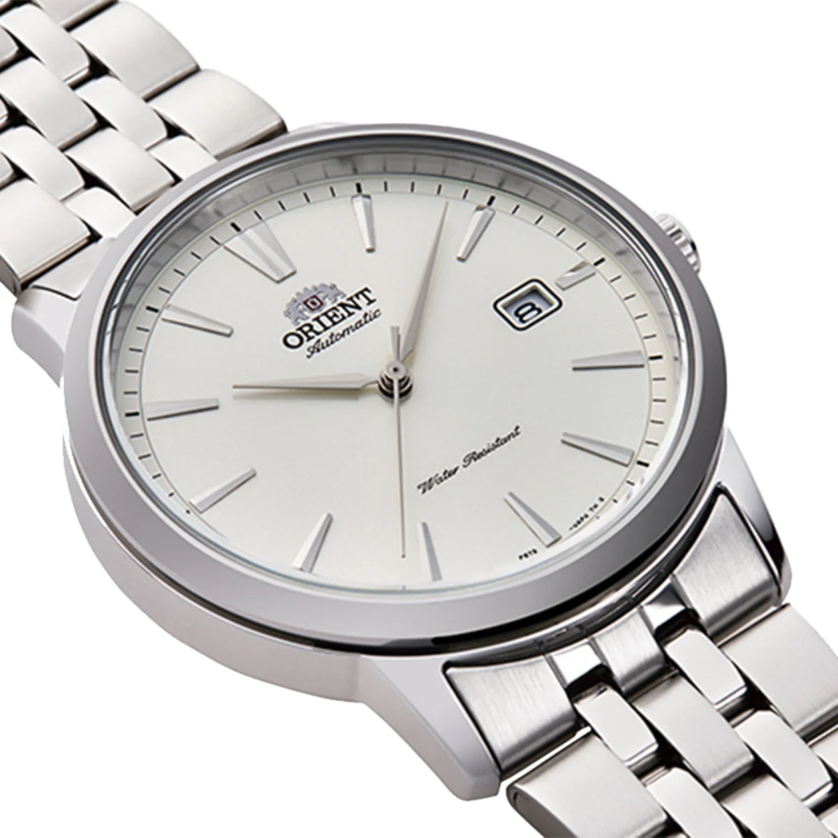 Orient Contemporary Automatic Silver Dial Steel Strap Men's Watch RA-AC0F02S30B - Image 4