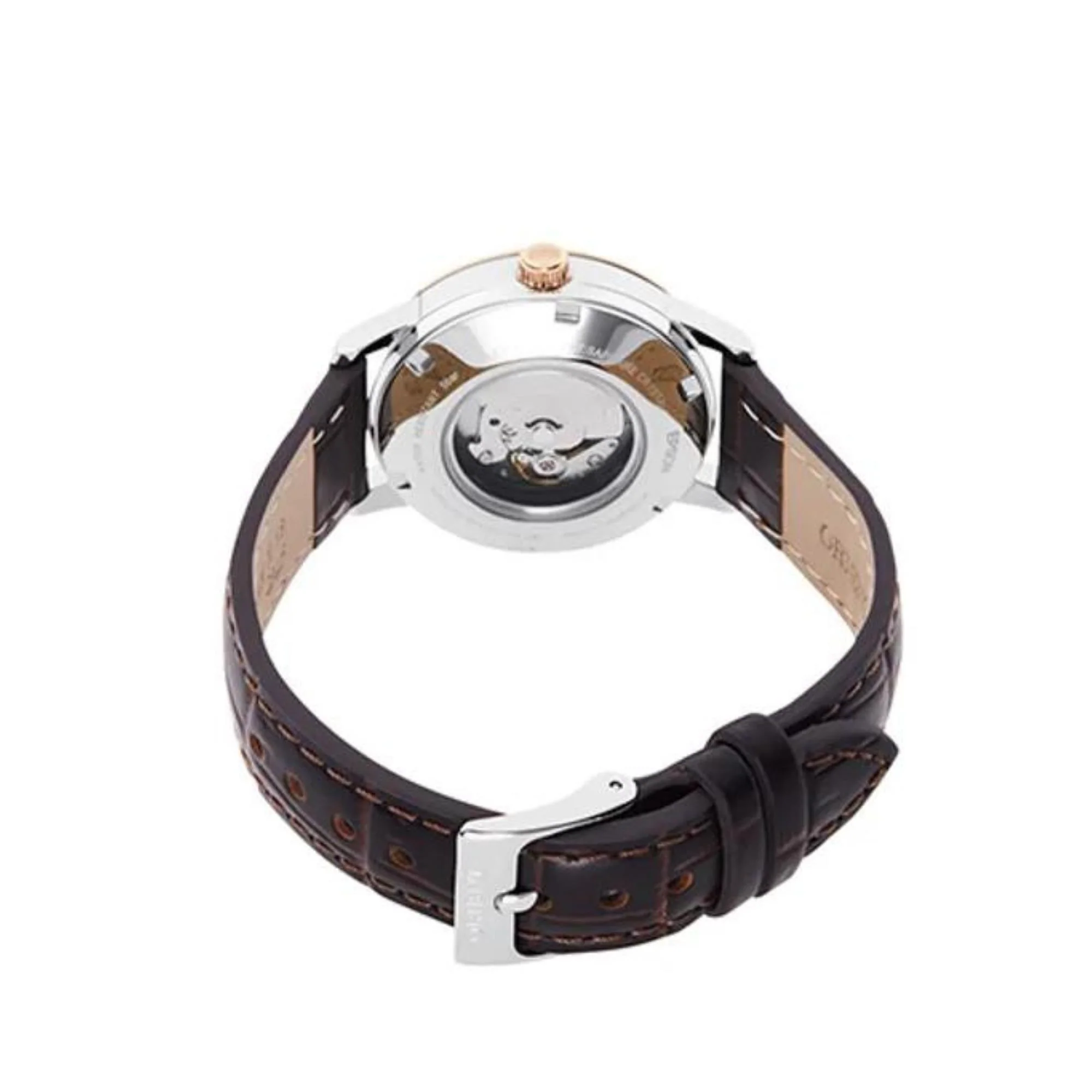 Orient Contemporary Ex-Display White Dial Leather Strap Automatic Ladies Watch RA-NR2004S10B - Image 7