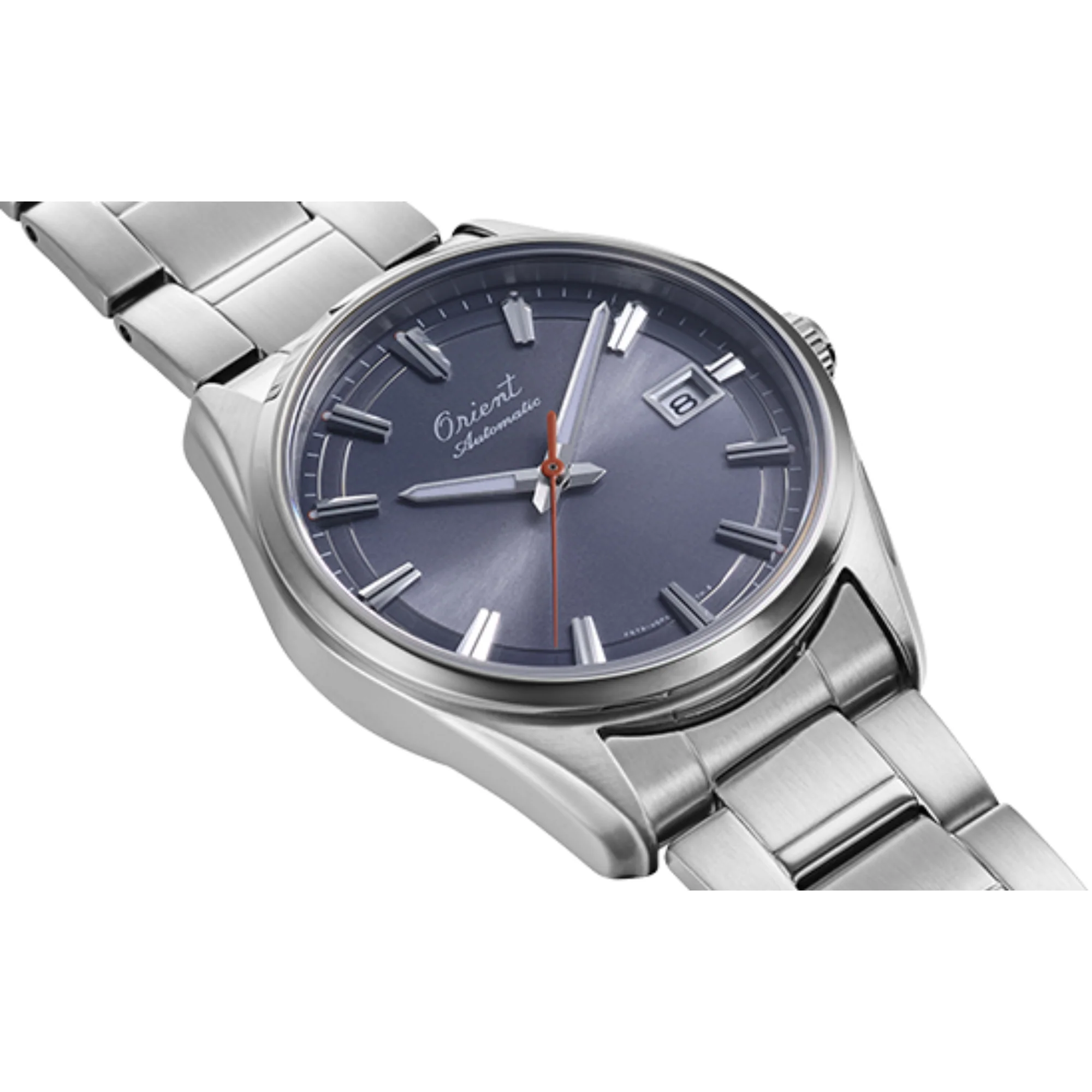 Orient Contemporary Stretto Date 75th Anniversary Limited Edition Grey Dial Men's Watch RA-AC0R04N30B - Image 4