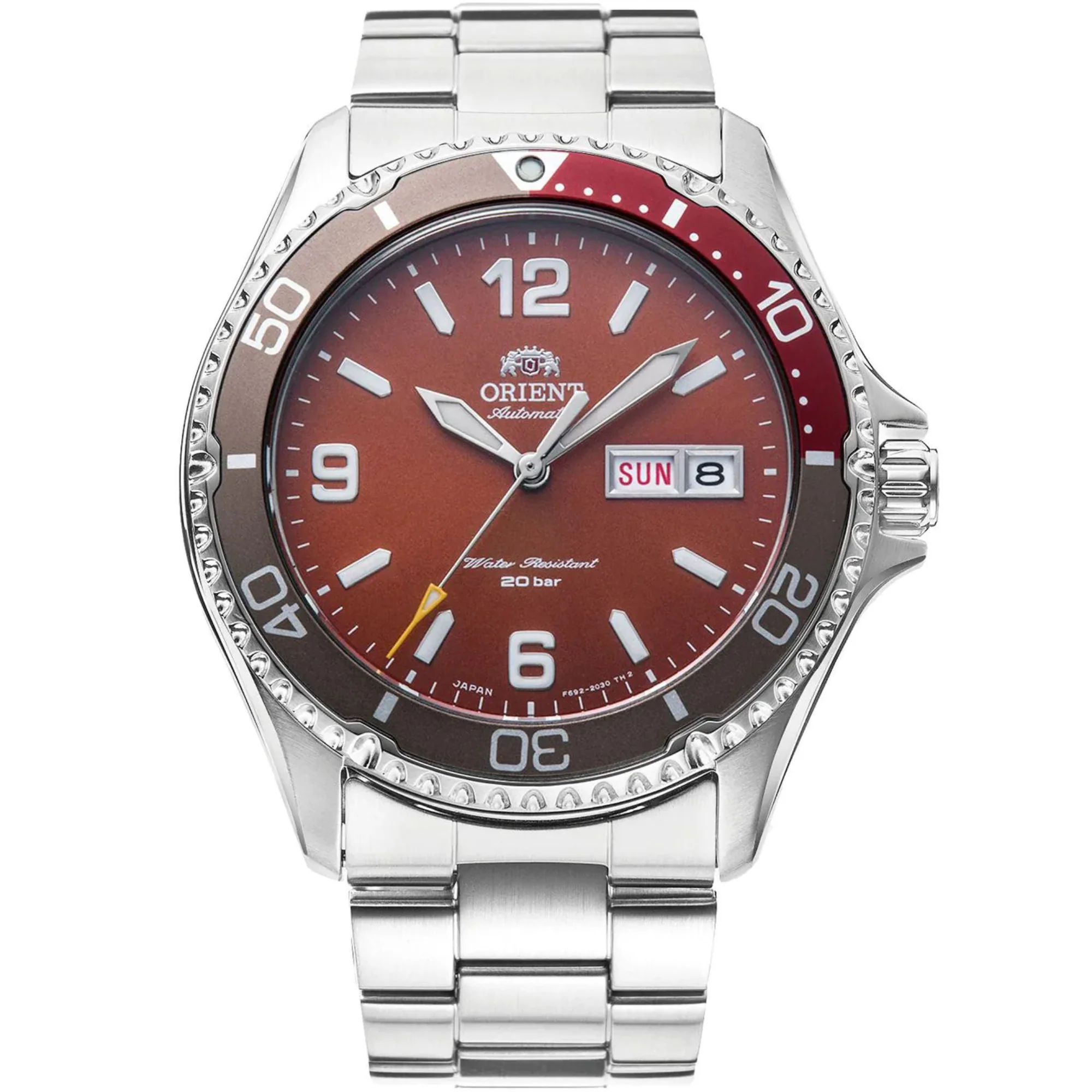 Orient Mako 2023 Automatic Red Dial Men's Watch RA-AA0820R19B