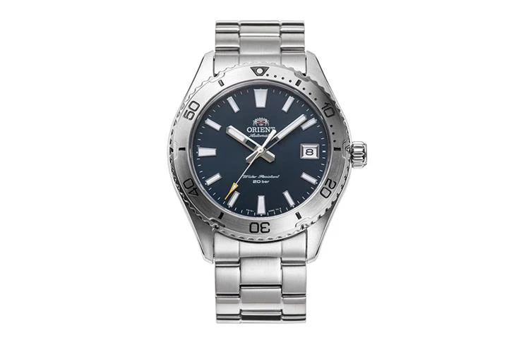 Orient Mako Automatic Blue Dial Steel Strap Men’s Watch Ex-Display RA-AC0Q02L10B-EX - Image 4