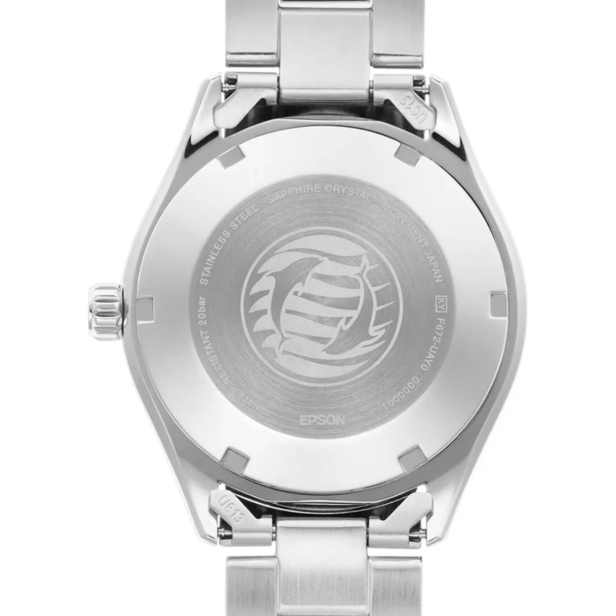 Orient Mako Automatic Sports White Dial Steel Strap Men's Dive Watch RA-AC0Q03S30B - Image 4