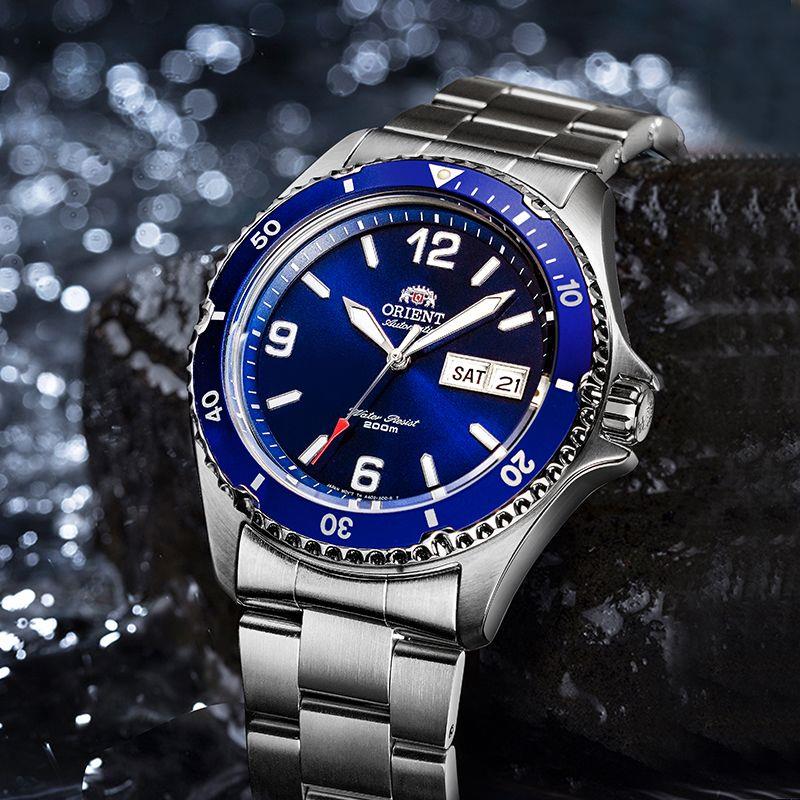 Orient Mako II Automatic Blue Dial Men's Watch FAA02002D9 - Image 3