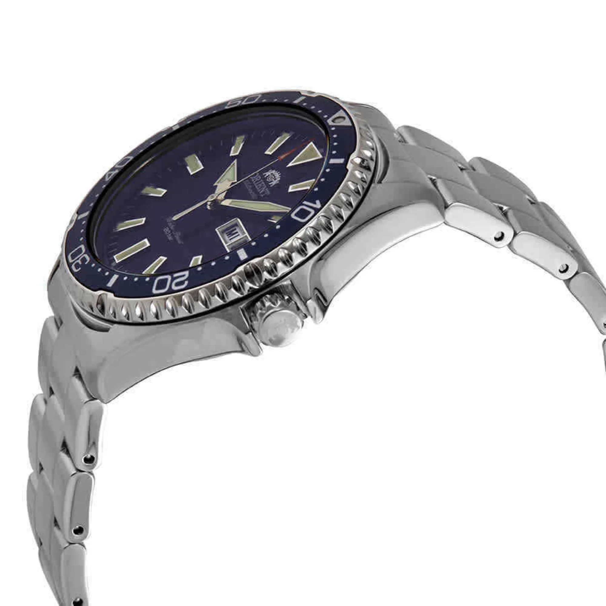 Orient Mako III Automatic Blue Dial Stainless Steel Bracelet Men’s Watch RA-AA0002L19B - Image 3