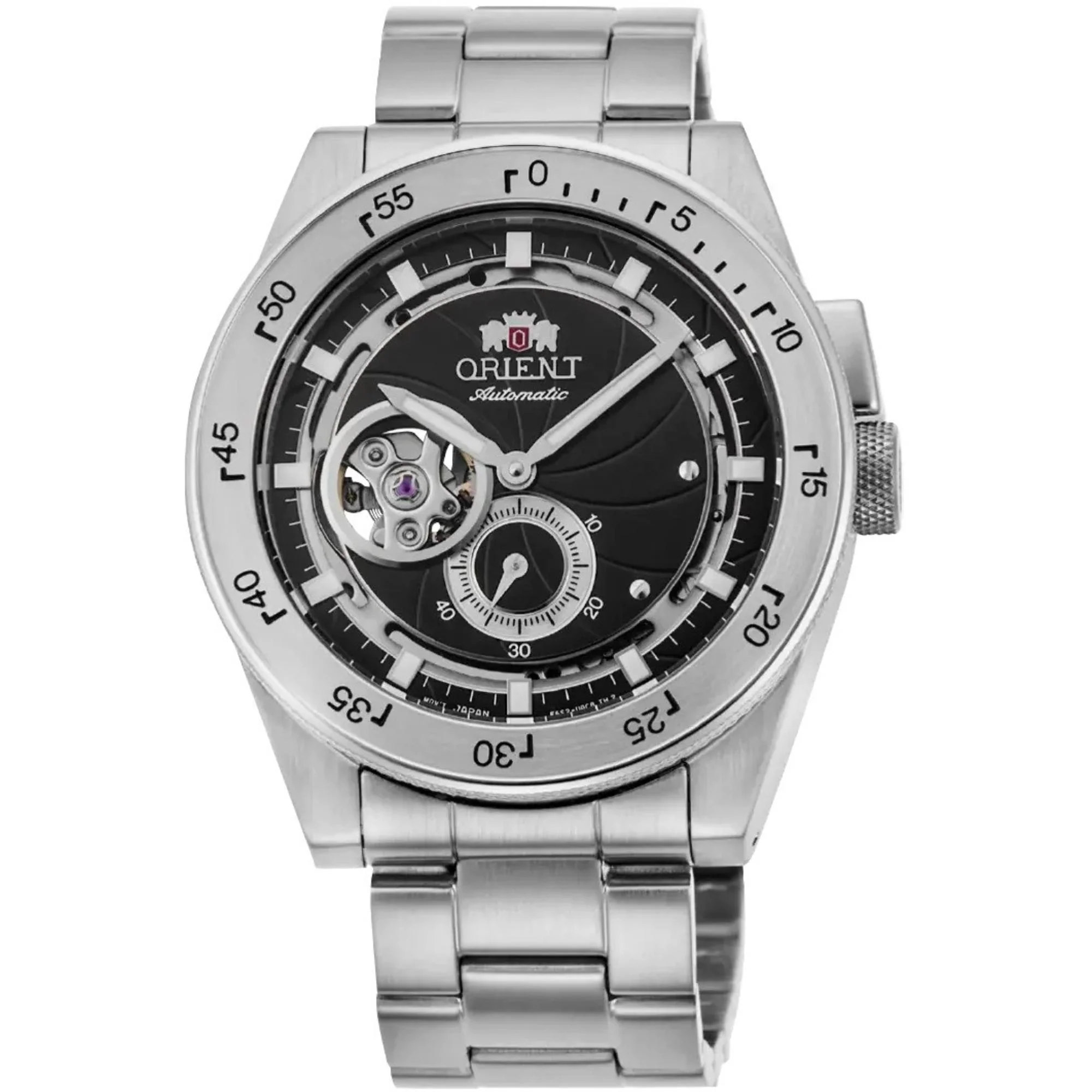 Orient Retro Future Camera Revival Automatic Black Dial Men’s Watch RA-AR0201B10B