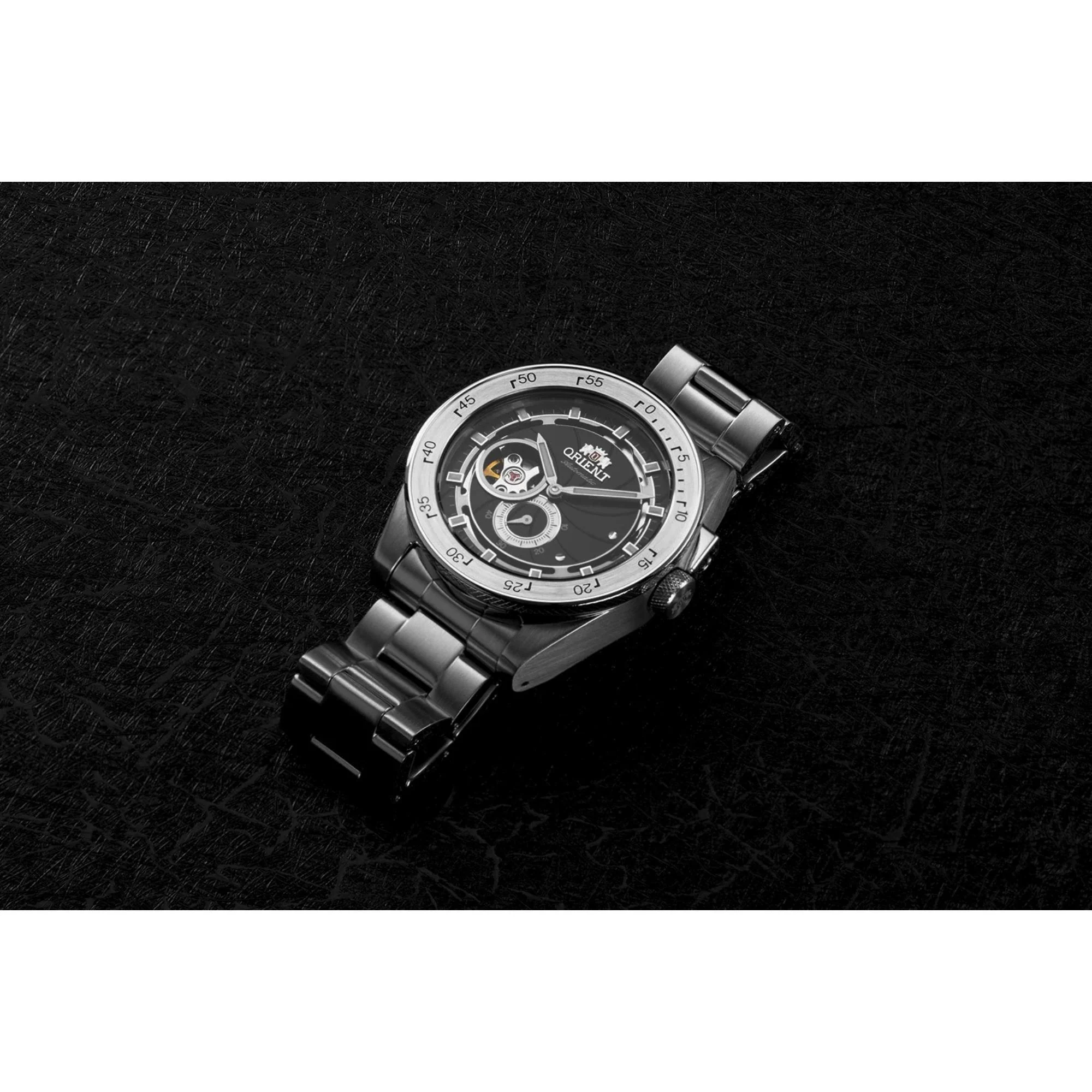 Orient Retro Future Camera Revival Automatic Black Dial Men’s Watch RA-AR0201B10B - Image 3
