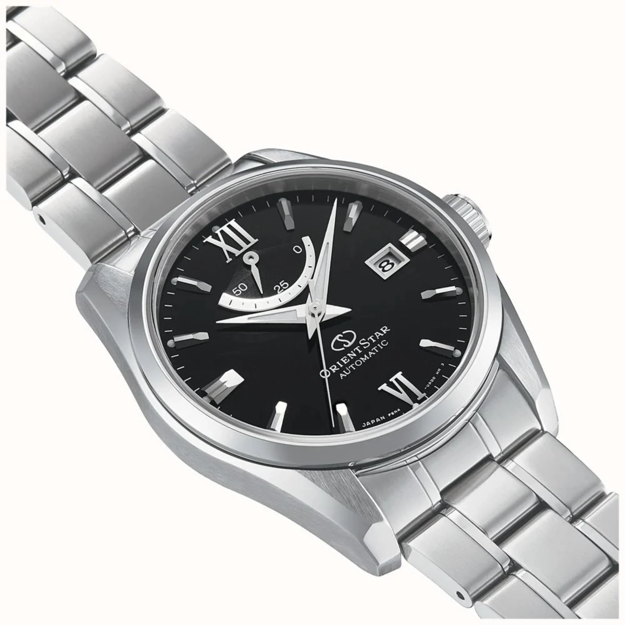 Orient Star Contemporary Automatic Black Dial Stainless Steel Men's Watch RE-AU0004B00B - Image 7