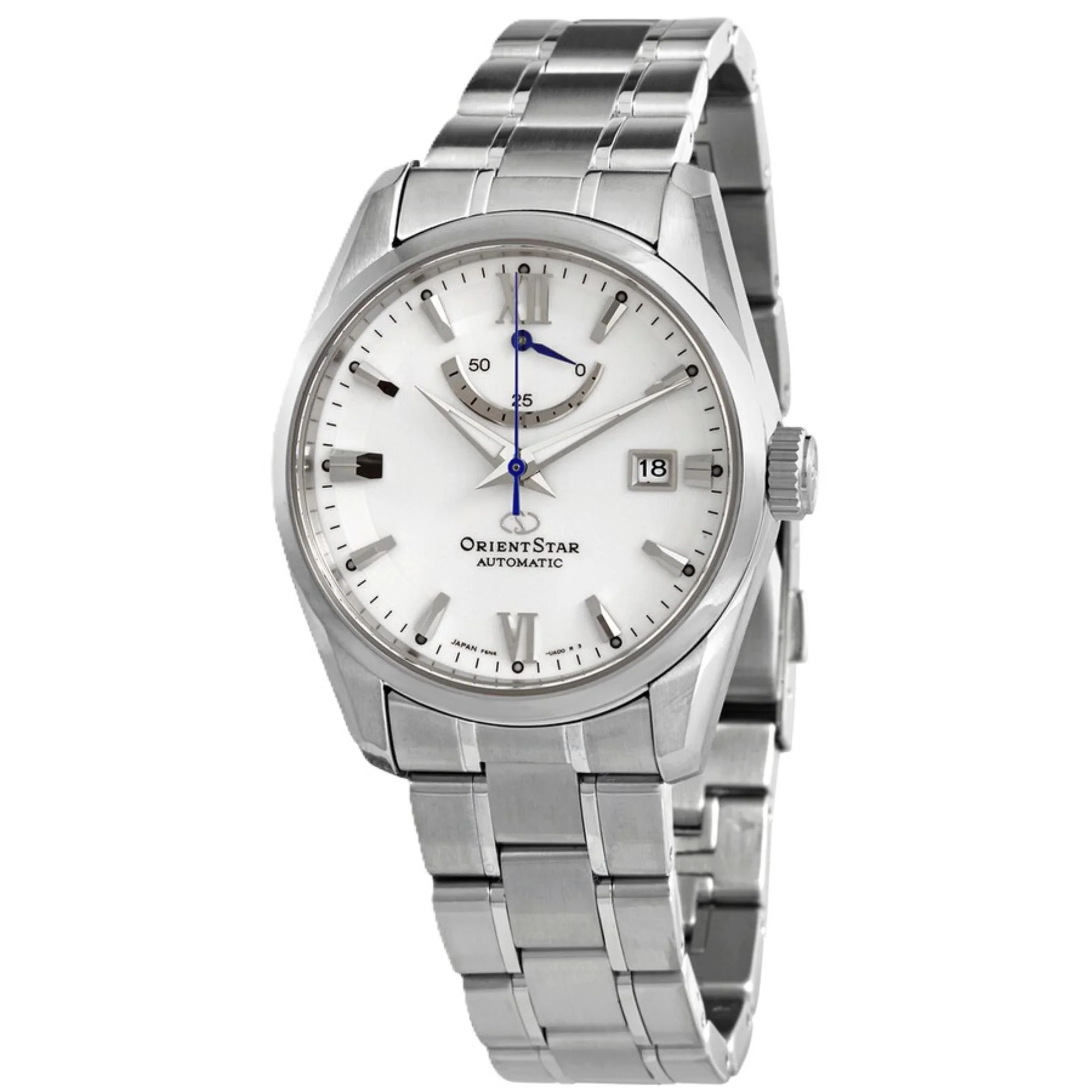 Orient Star Contemporary Automatic White Dial Stainless Steel Strap Men's Watch RE-AU0006S00B - Image 6