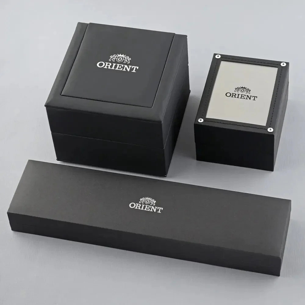 Orient Stretto 41.5mm Sun & Moon Green Dial Steel Men's Automatic Watch RA‑AK0314E30B - Image 6