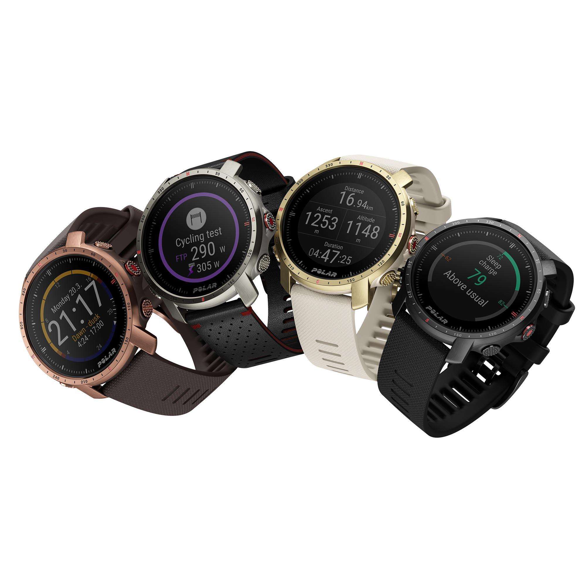 Polar Grit X Pro Nordic Copper Quartz Black Dial Brown Synthetic Rubber Strap Mens Watch 90085775 - Image 21