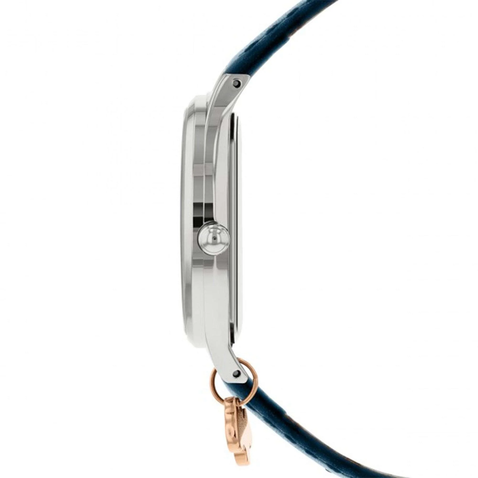 Radley Saxon Way Quartz Silver Dial Blue Leather Strap Ladies Watch RY2965 - Image 4