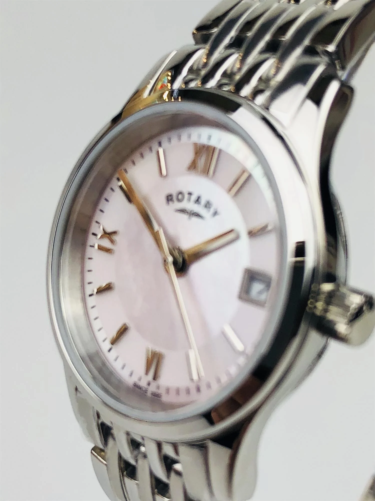 Rotary Core Mother of Pearl Dial Stainless Steel Ladies' Watch LB00792/07 - Image 12