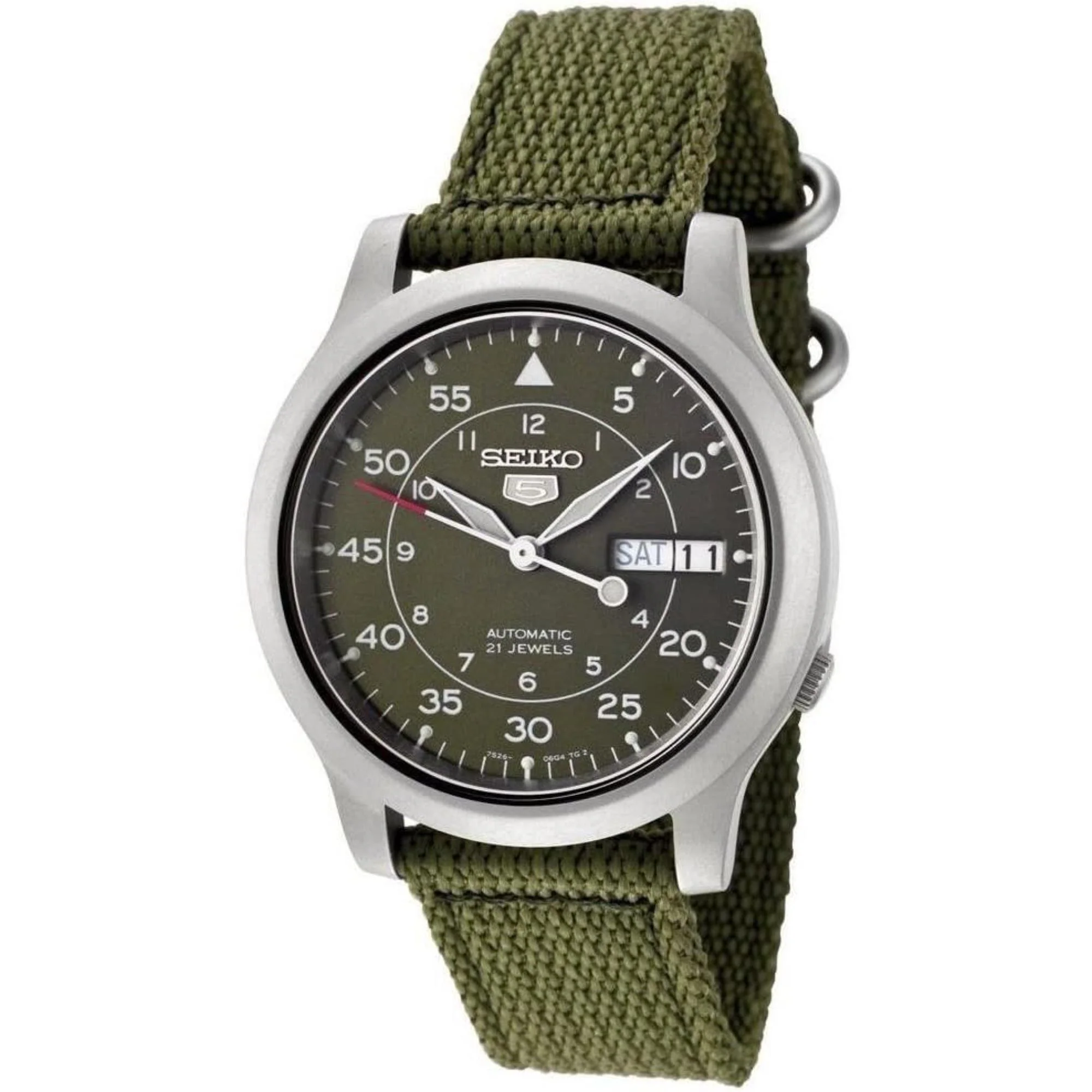 Seiko 5 Automatic Green Dial Men's Watch SNK805K2