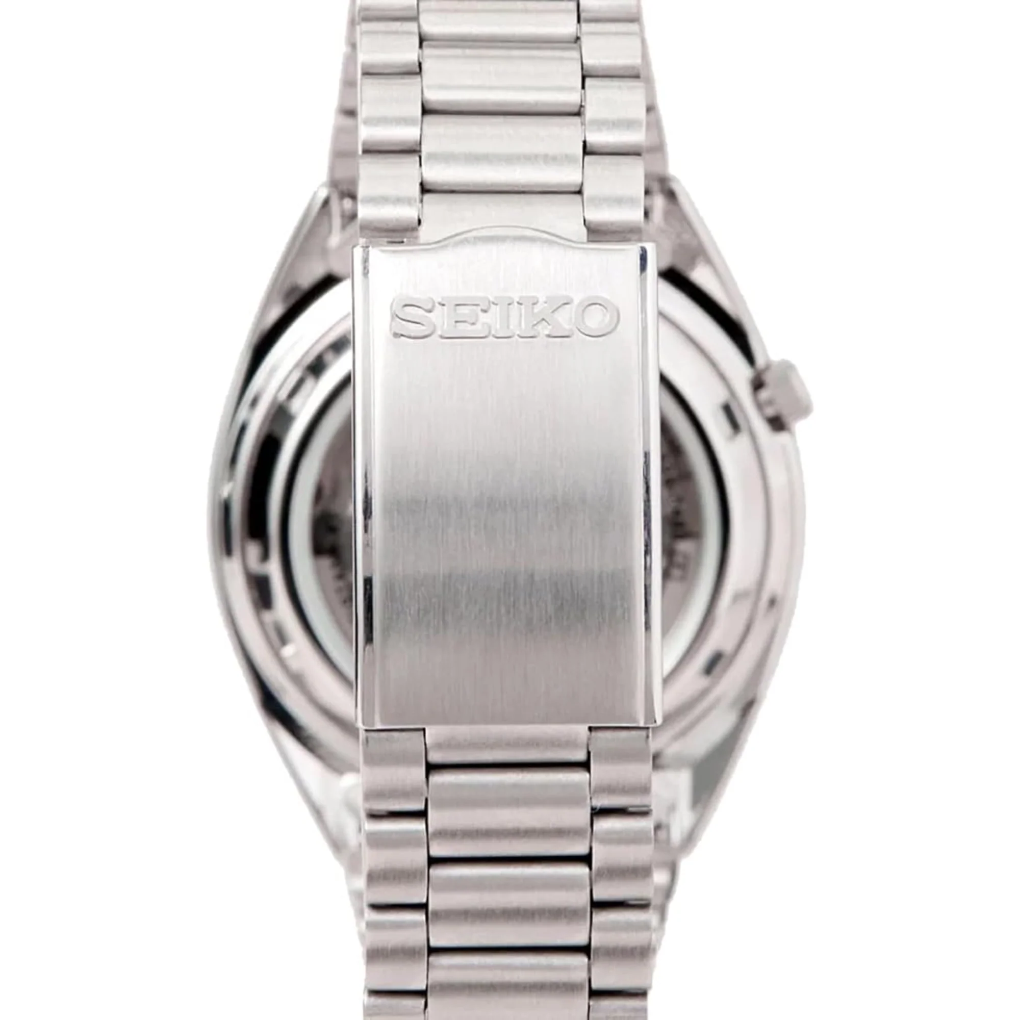 Seiko 5 Classic Automatic Blue Dial Steel Mens Watch SNXS77K1 - Image 6